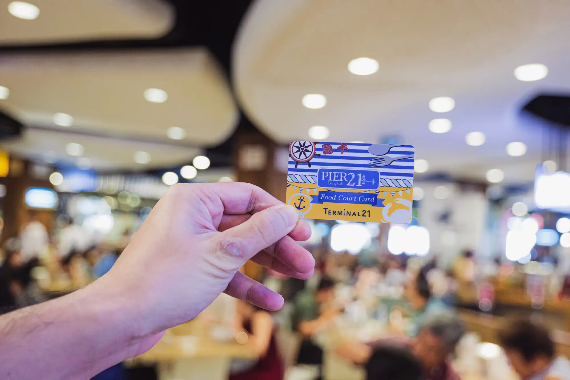曼谷Terminal 21美食區代金卡1個月內不限次數使用