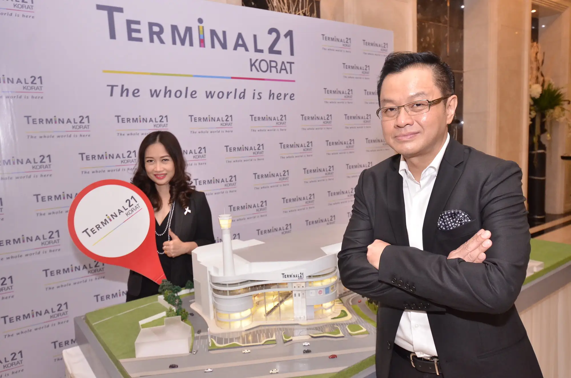 LH Mall & Hotel Co., Ltd董事總經理Prasert Sriuranpong出席呵叻Terminal 21媒體發布會