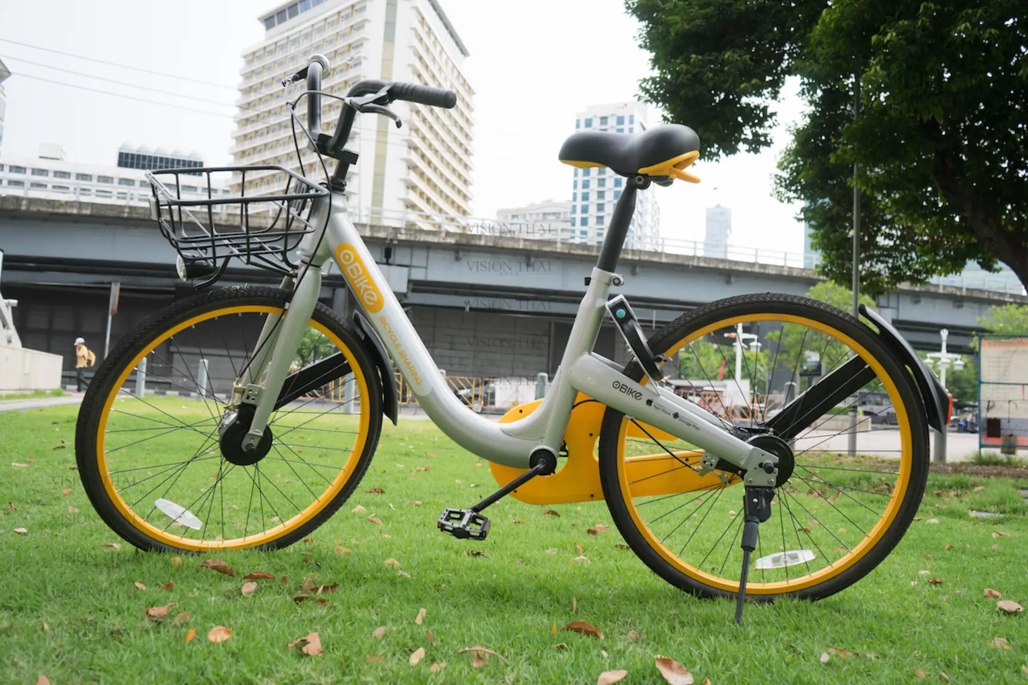 曼谷騎自行車 oBike無站式共享自行車系統進駐 搶攻市佔率