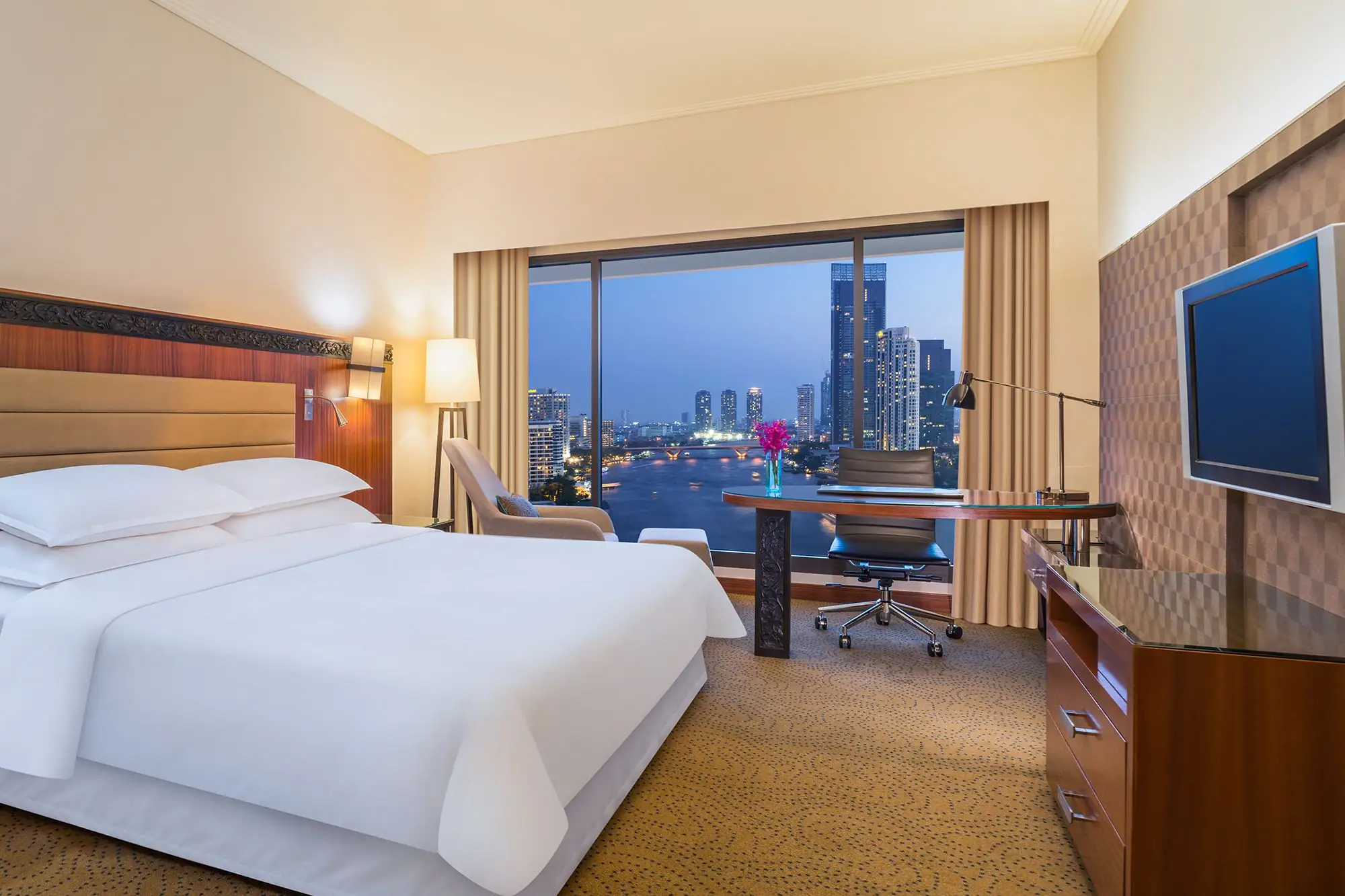 皇家蘭花喜來登大酒店 Royal Orchid Sheraton Hotel Towers 曼谷酒店 曼谷河畔酒店 曼谷5星酒店