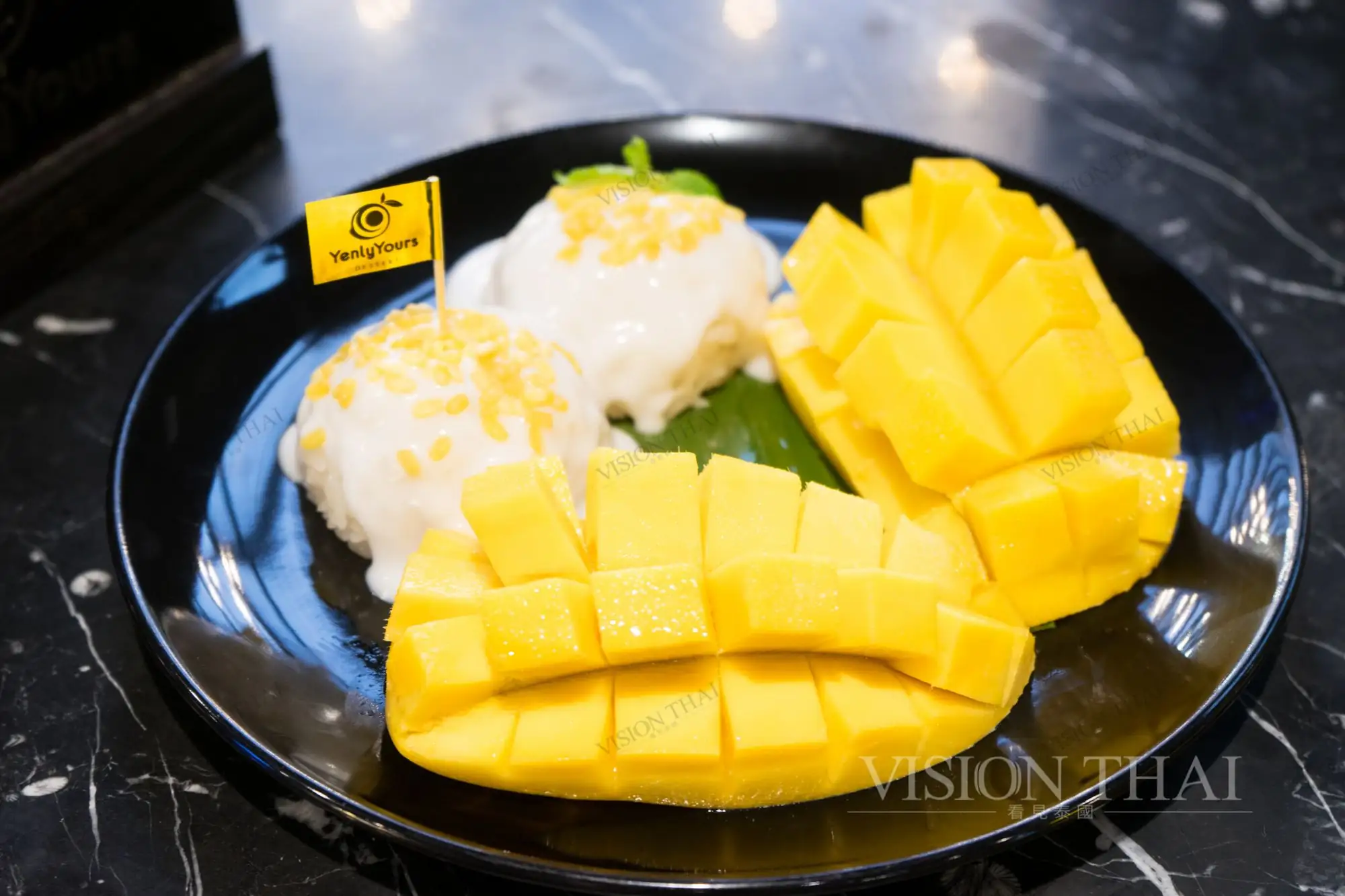 曼谷芒果專賣店Yenly Yours，有各式各樣的芒果甜點。