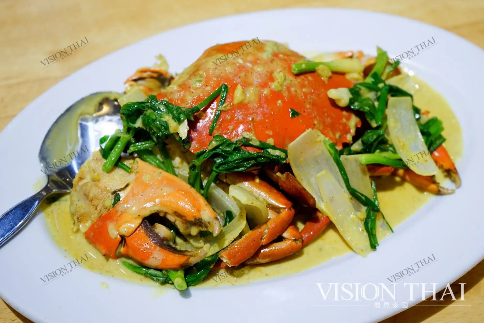 咖喱炒蟹是泰國海鮮餐廳必點招牌