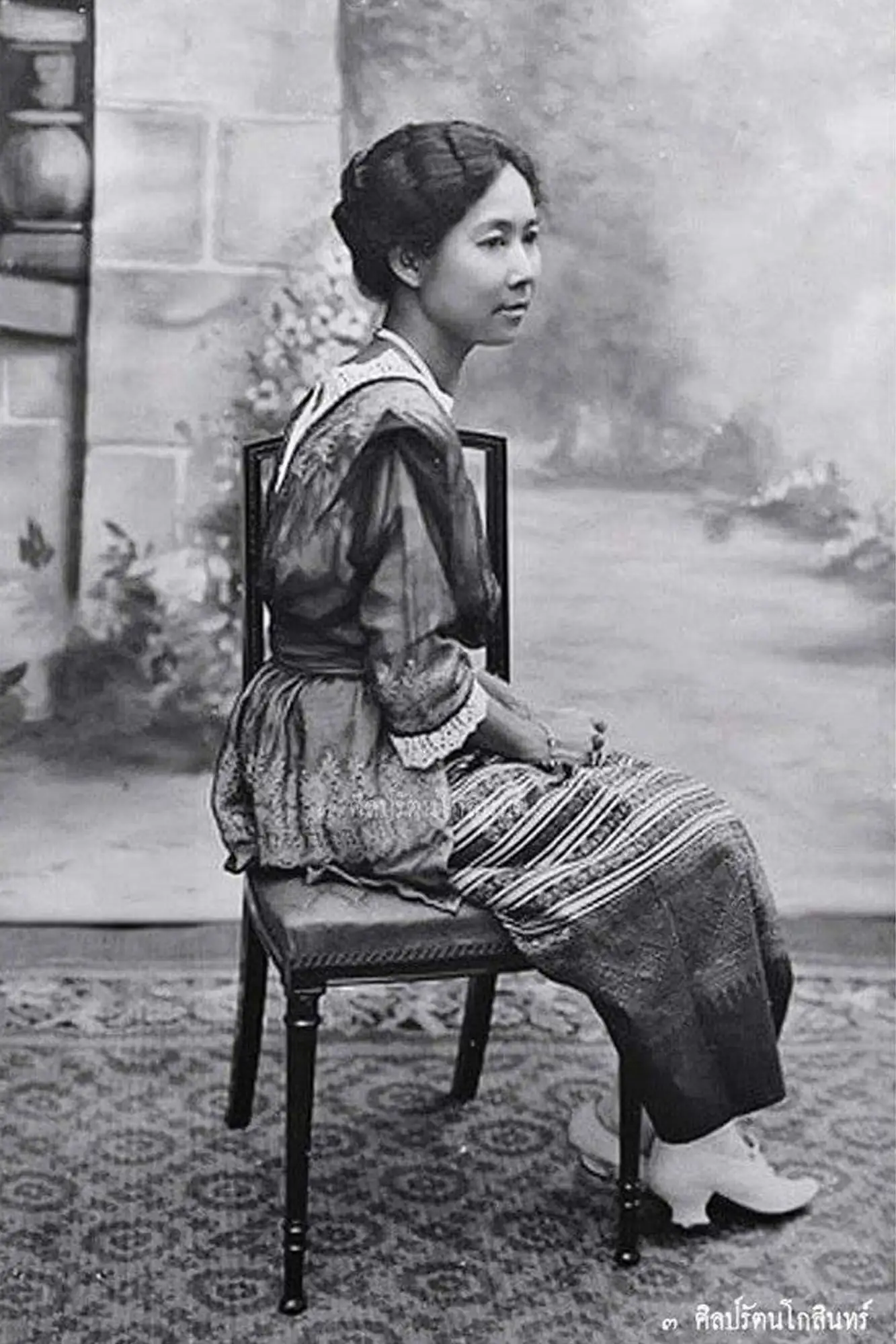 復古風 泰國女性 傳統髮型 穿越 古代 天生一對 古裝劇