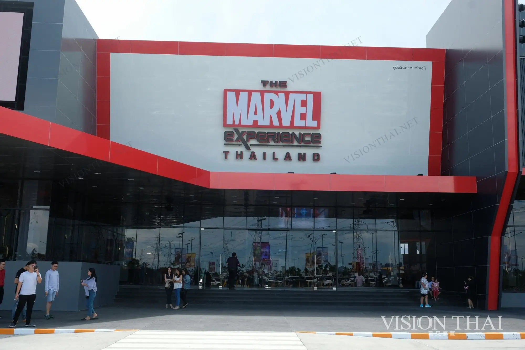 泰國漫威基地大門 Marvel Experience Thailand main gate