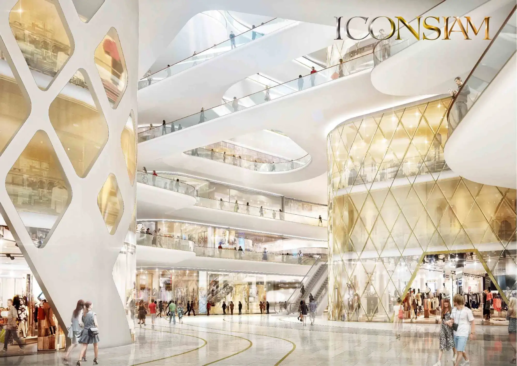 曼谷ICONSIAM提供高级购物体验