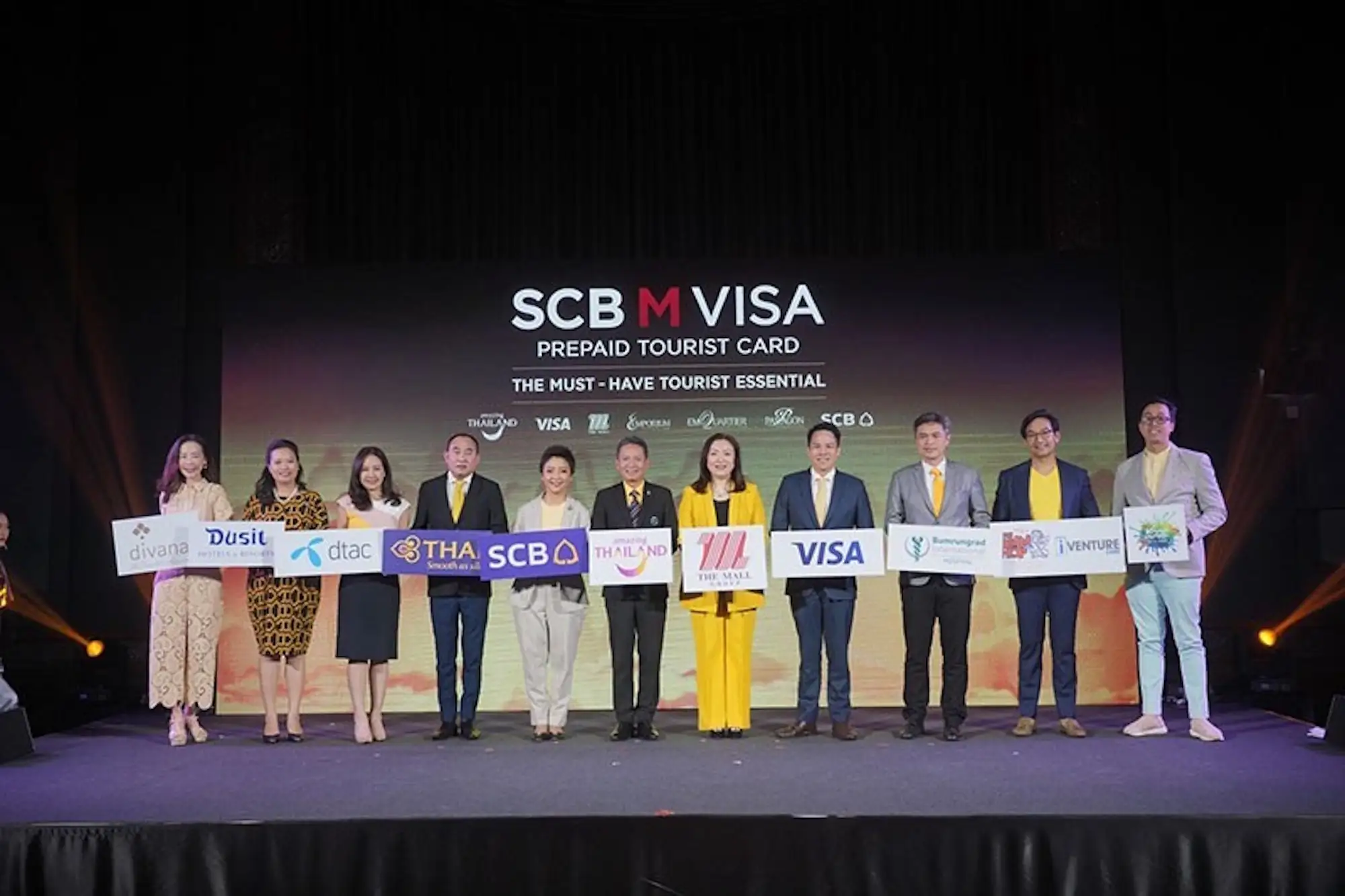 SCB M Visa 泰國匯商銀行 The Mall 泰國 Visa 泰國觀光局
