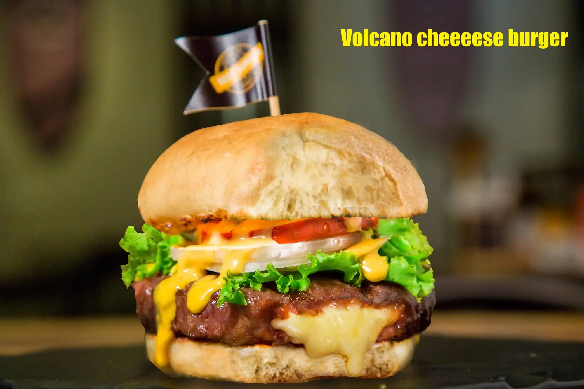芭達雅Terminal21 美食：火山乳酪漢堡