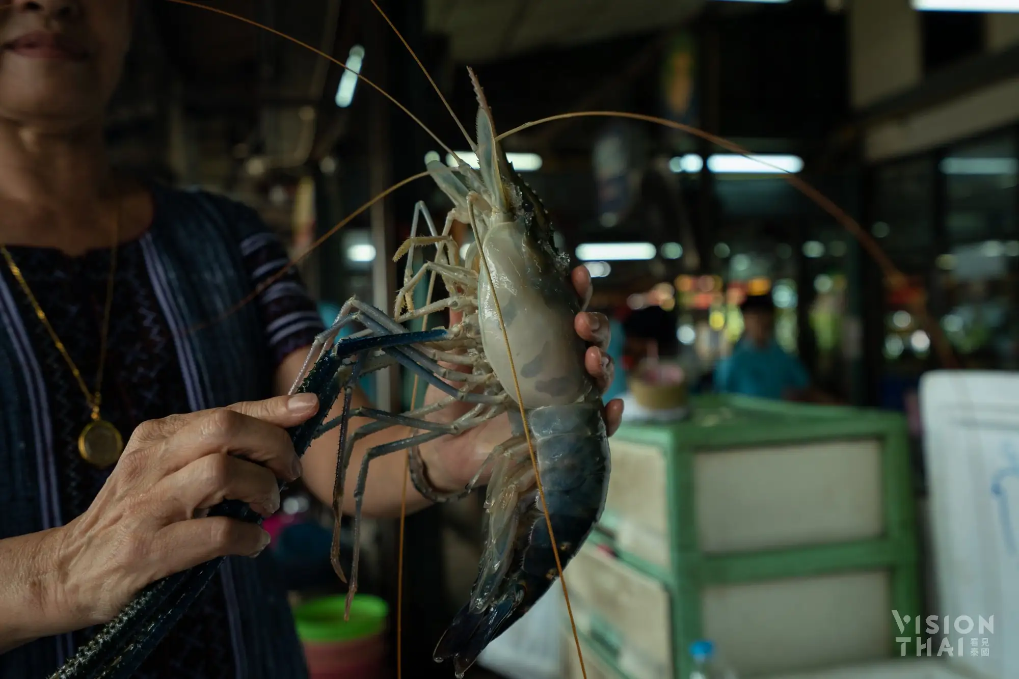 泰國大城美食之一就是肥美又大隻的蝦