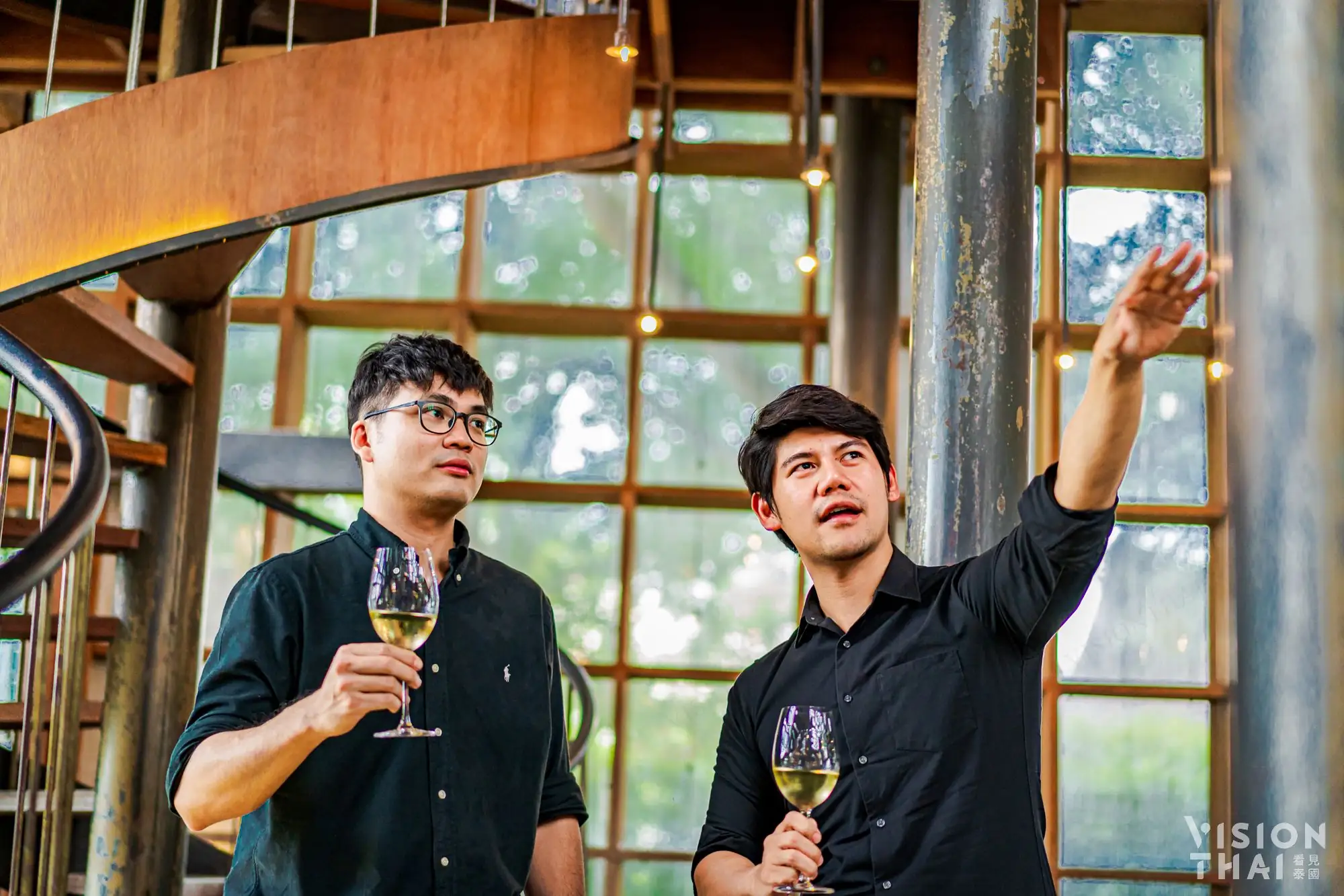 The Wine Ayudhya的建築設計，是按照老闆Khun的性感特質打造的