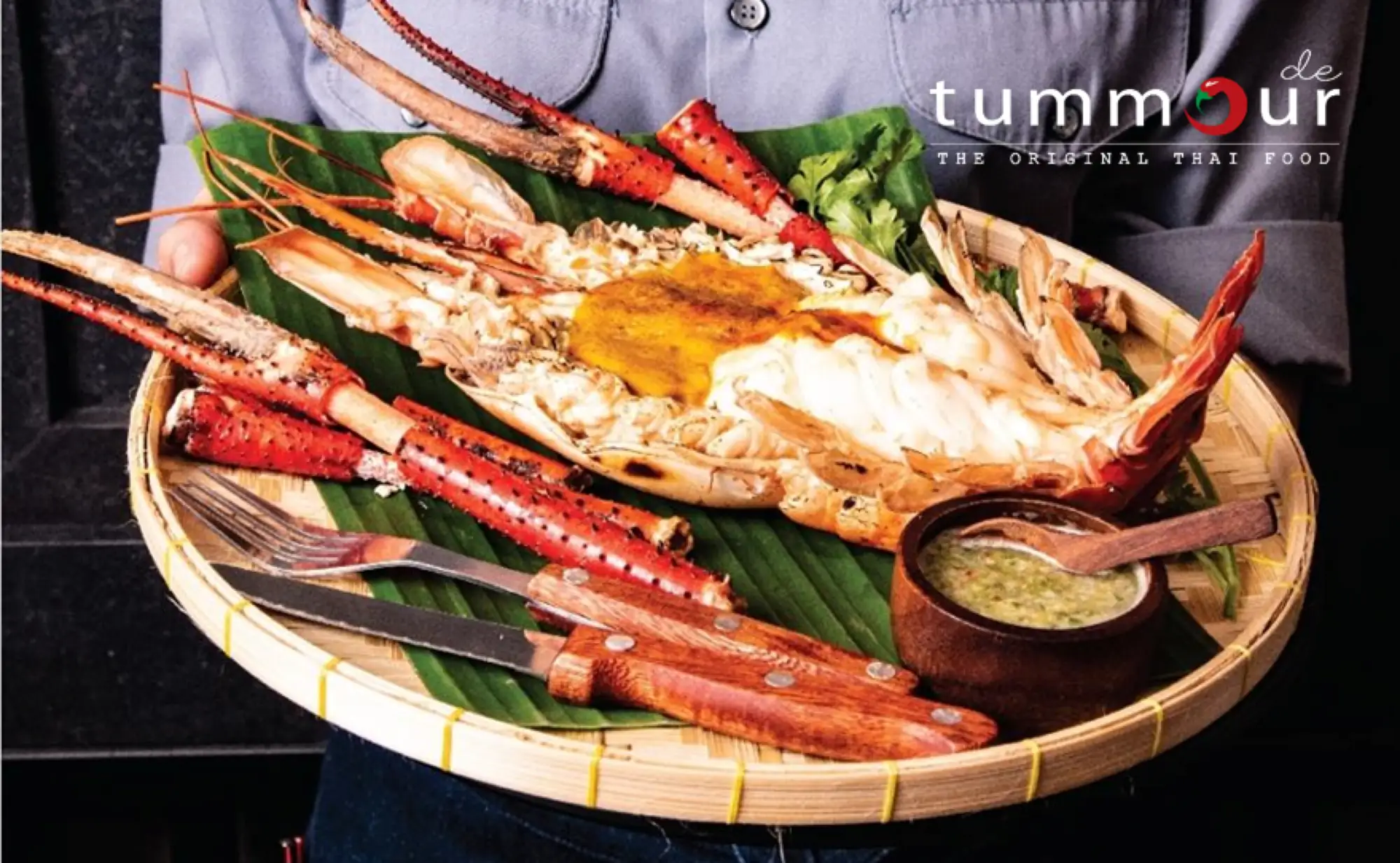泰菜餐廳De Tummour超大河蝦買一送一