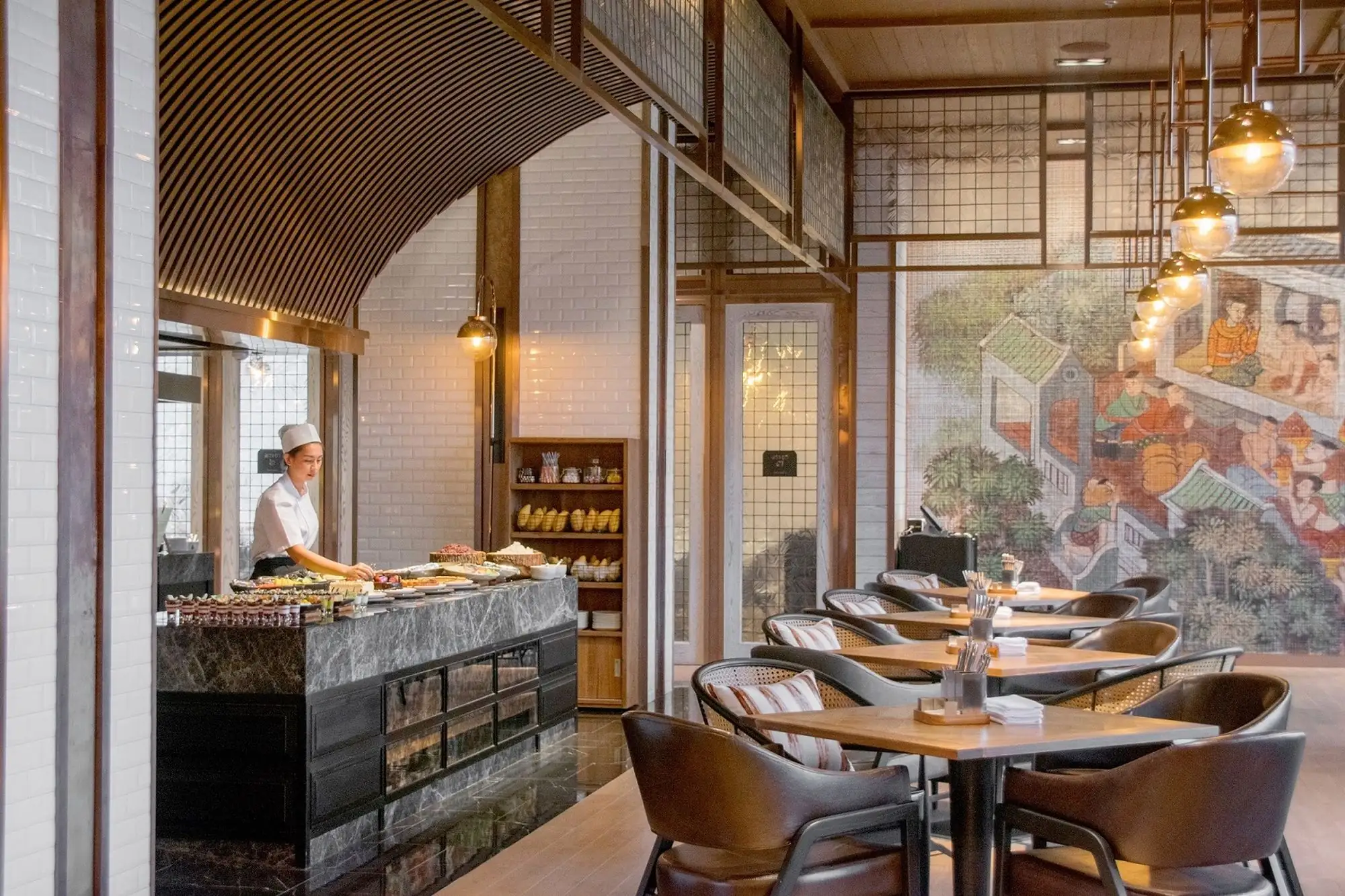 Praya Kitchen将以中国城美食巡礼为主题（图片来自：Bangkok Marriott Hotel The Surawongse）