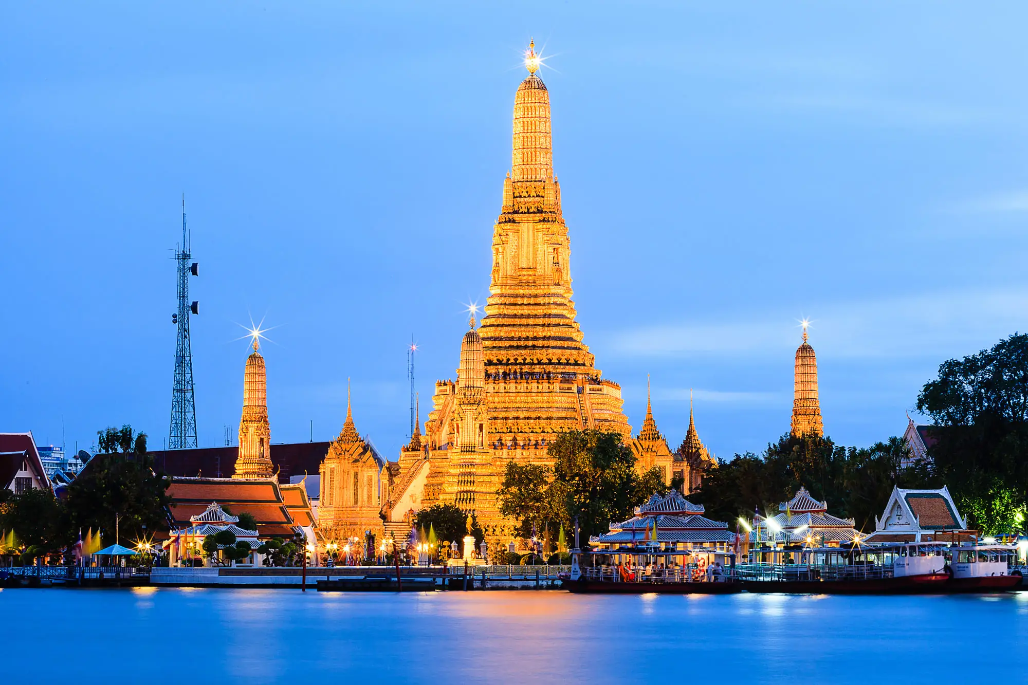 泰国旅游新去处！曼谷黎明寺（郑王庙）将推出步行街活动。（图片来自：Wikipedia）