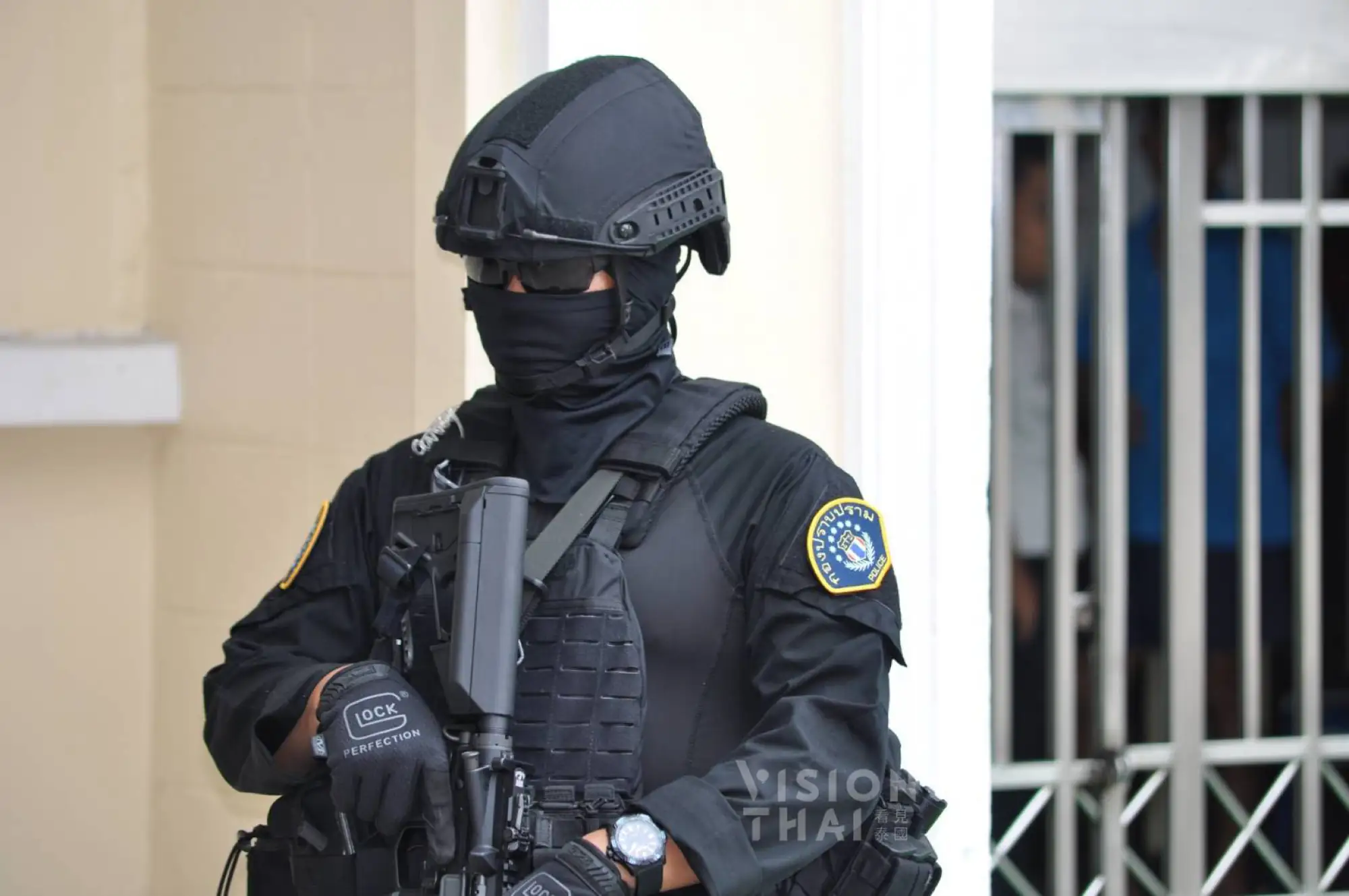 泰国SWAT小组「哈奴曼小队」（图片来自：泰PTS）