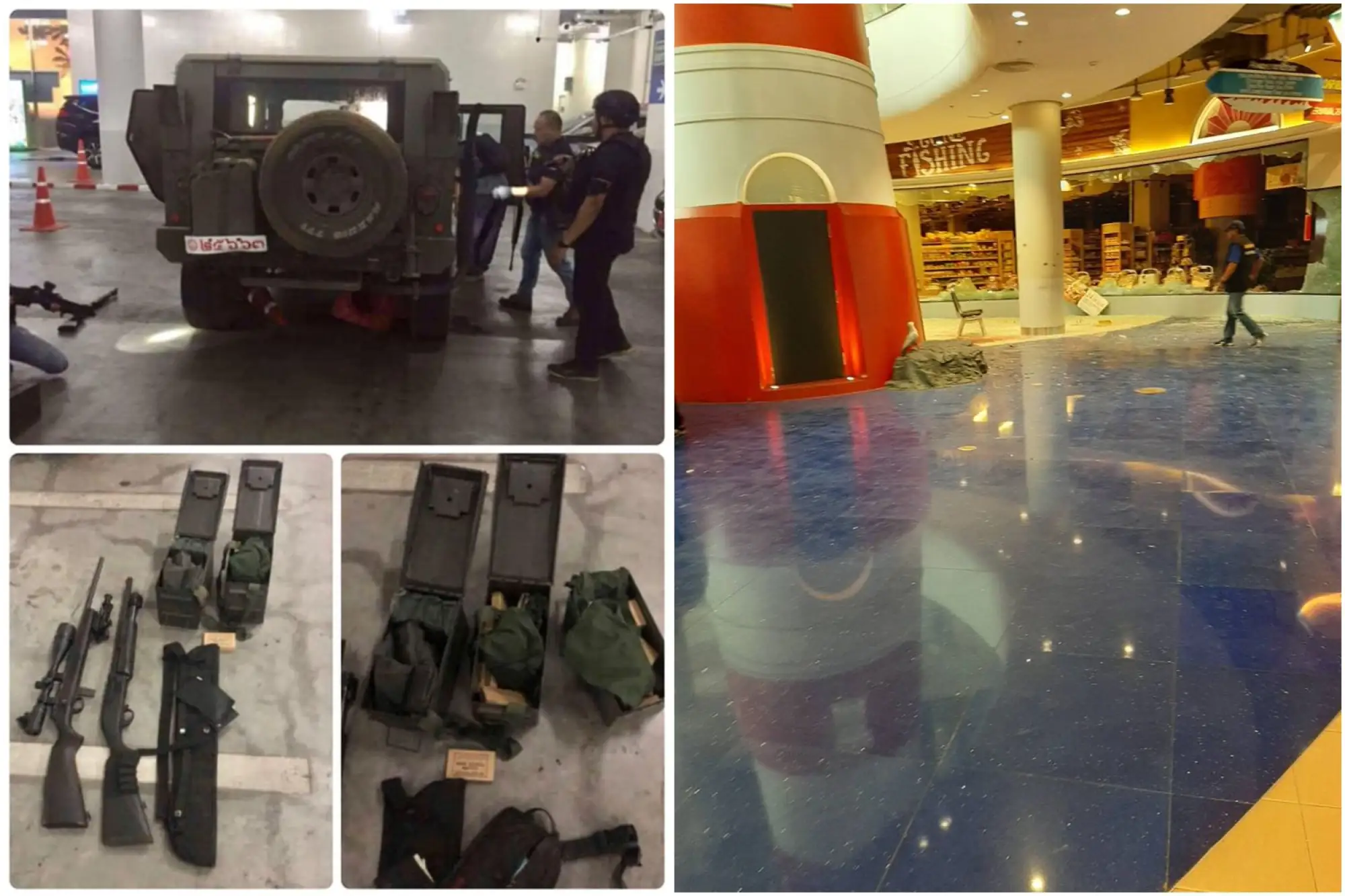 槍手犯案所使用的武器槍械。(圖片來自:posttoday)