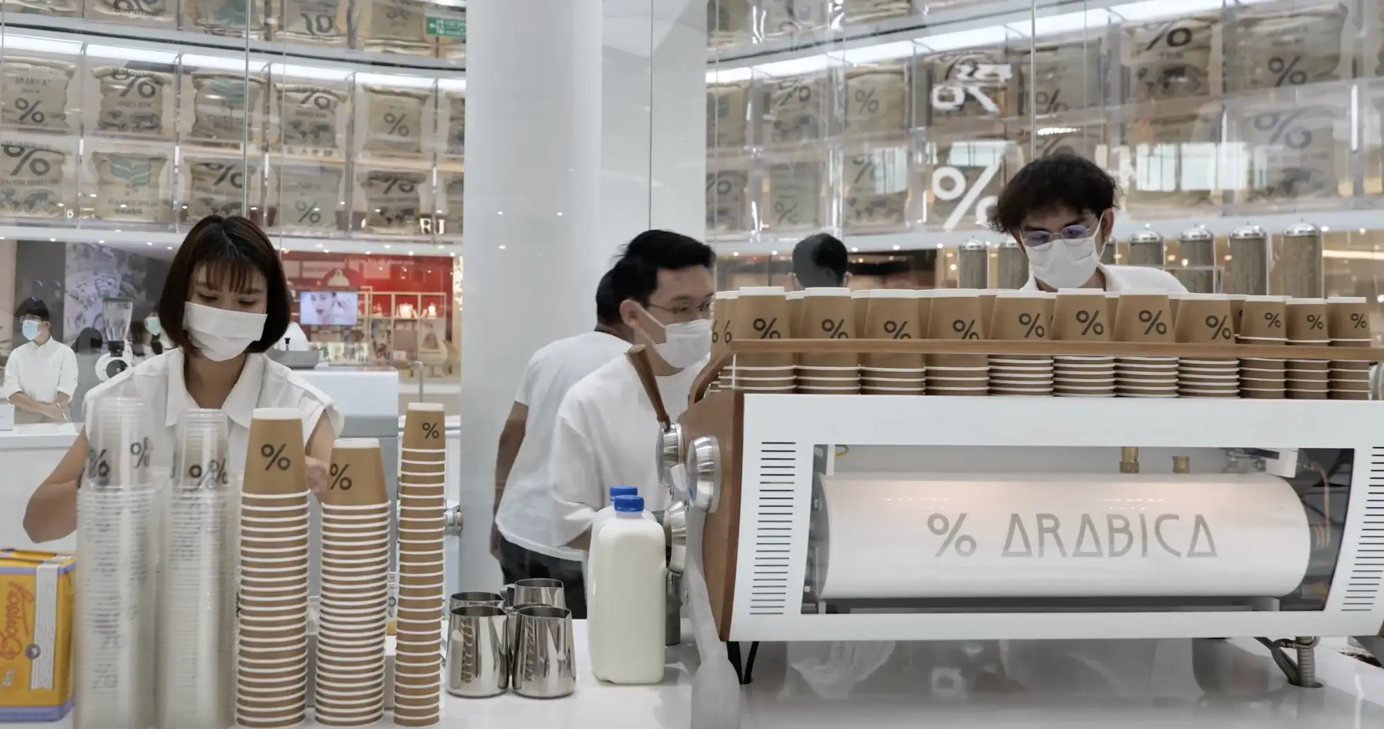 Slayer為%Arabica定制的咖啡機(網路圖片)