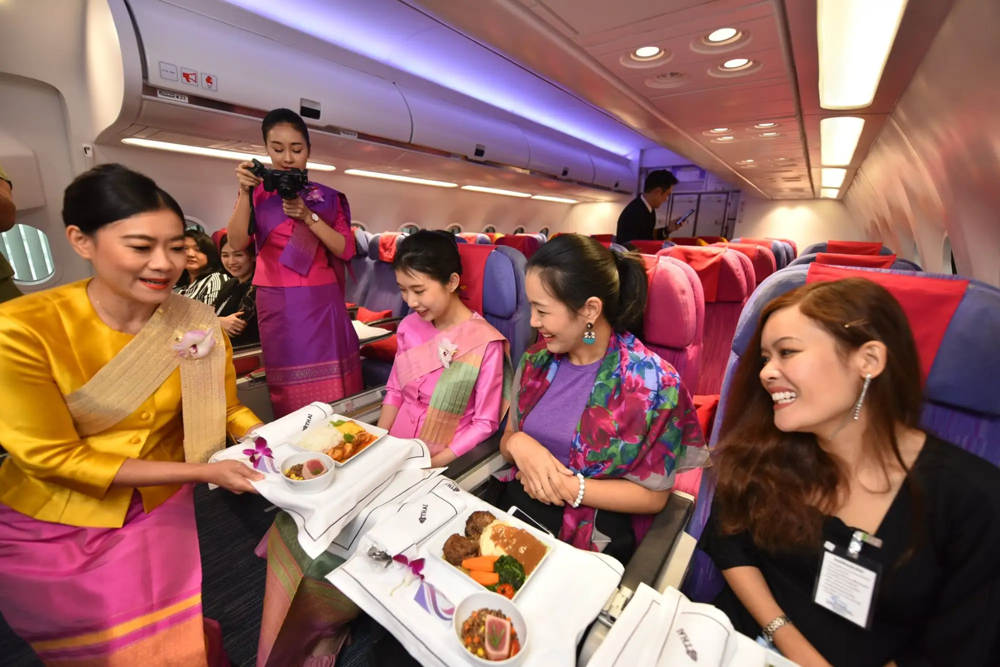 泰航一日空姐體驗（圖片來源：thaiflighttrainingacademy臉書）