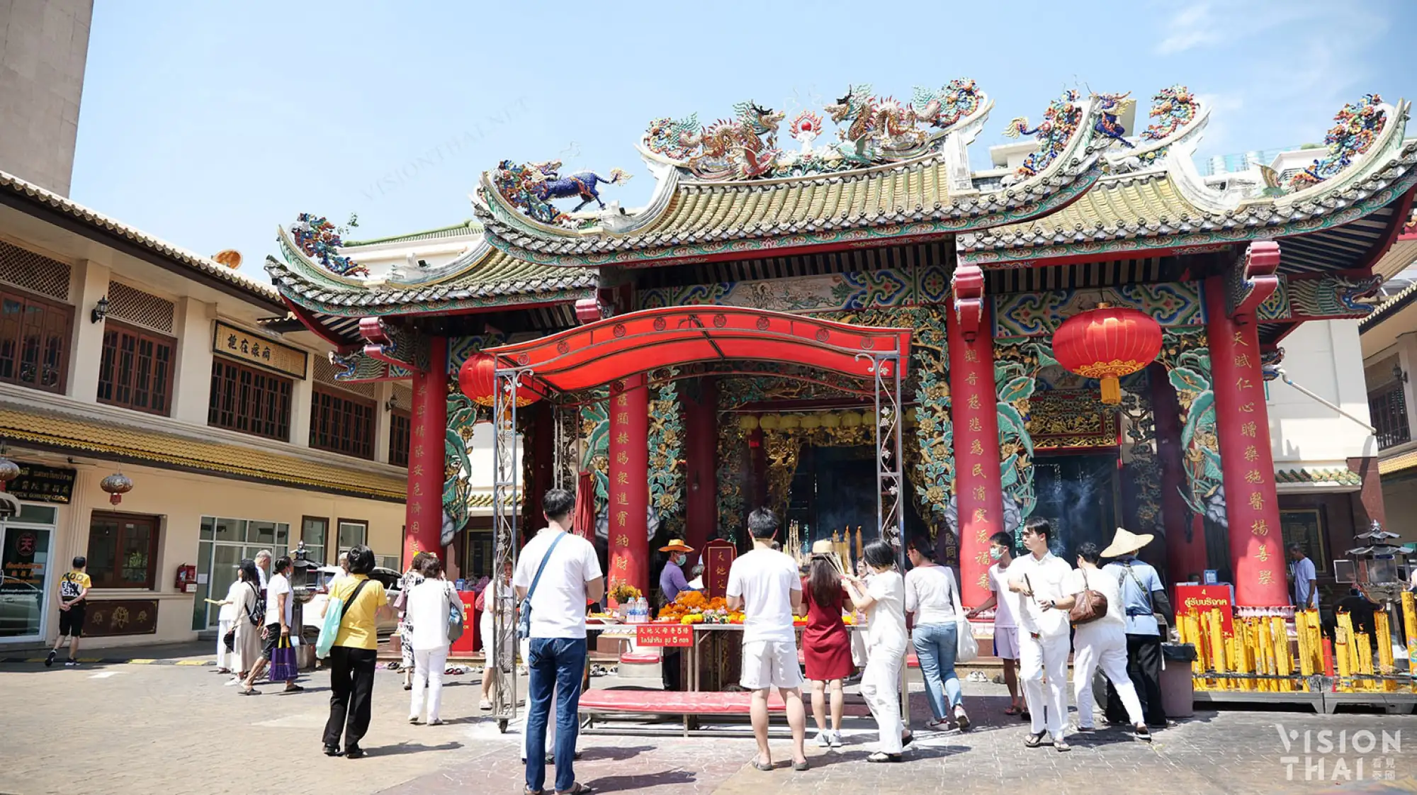 泰國各地的中式廟宇都會舉辦慶祝活動