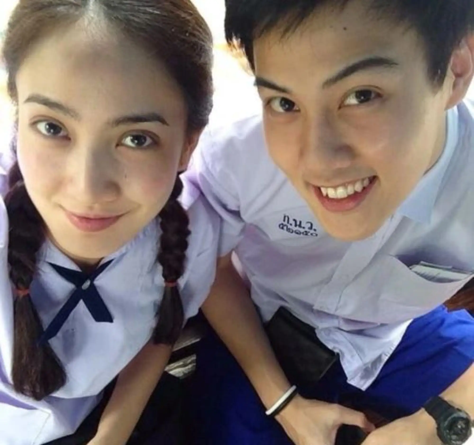 泰國女Taew Natapohn今年4月與相戀14年的舊愛Ton Arch分手（圖片來源：官方推特）