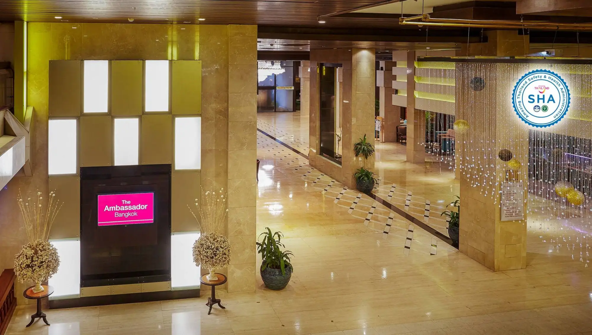 曼谷國賓大飯店 ASQ隔離住宿飯店（圖片來源：Ambassador Hotel Bangkok官網）