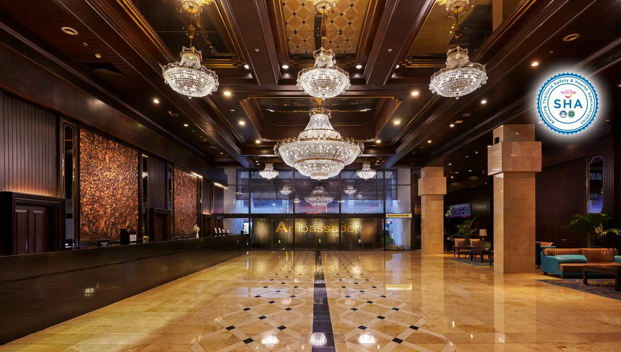 曼谷国宾大酒店 ASQ隔离住宿酒店（图片来源：Ambassador Hotel Bangkok官网）
