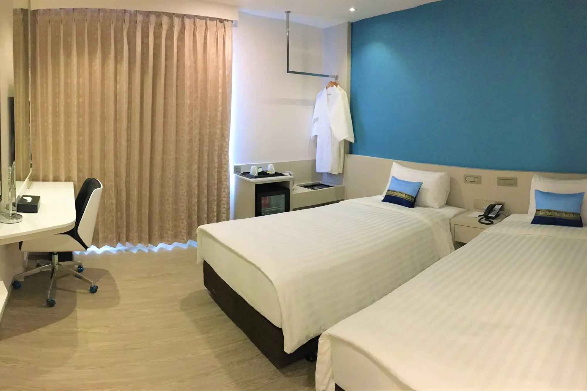 曼谷长荣桂冠酒店 ASQ隔离住宿（图片来源：Evergreen Laurel Hotel Bangkok）