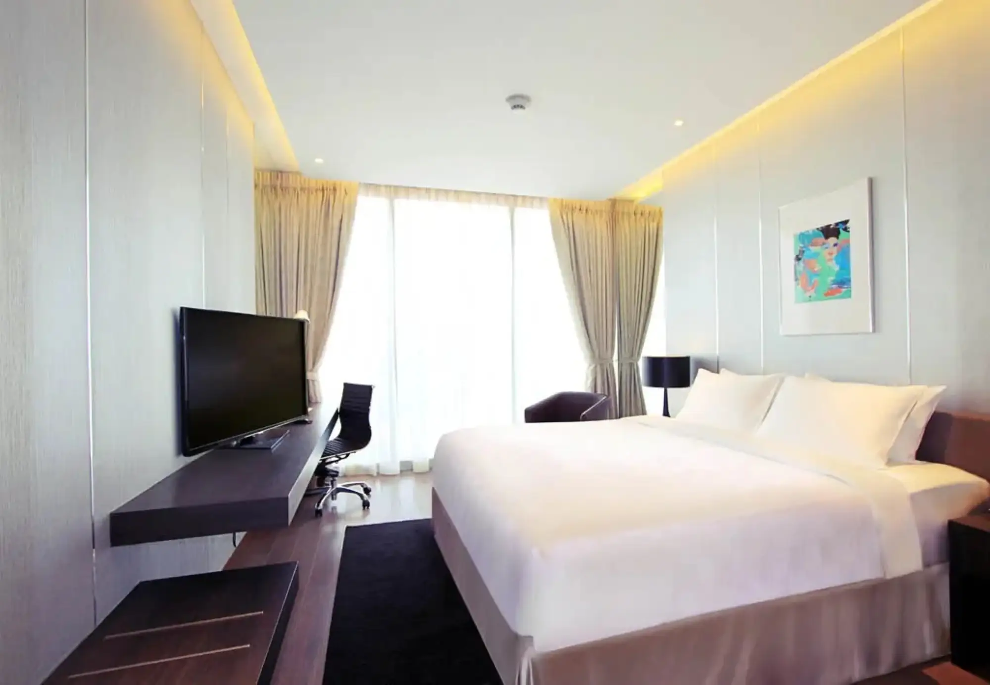 曼谷安曼纳酒店 ASQ隔离住宿-俱乐部客房（图片来源：Amara Bangkok）