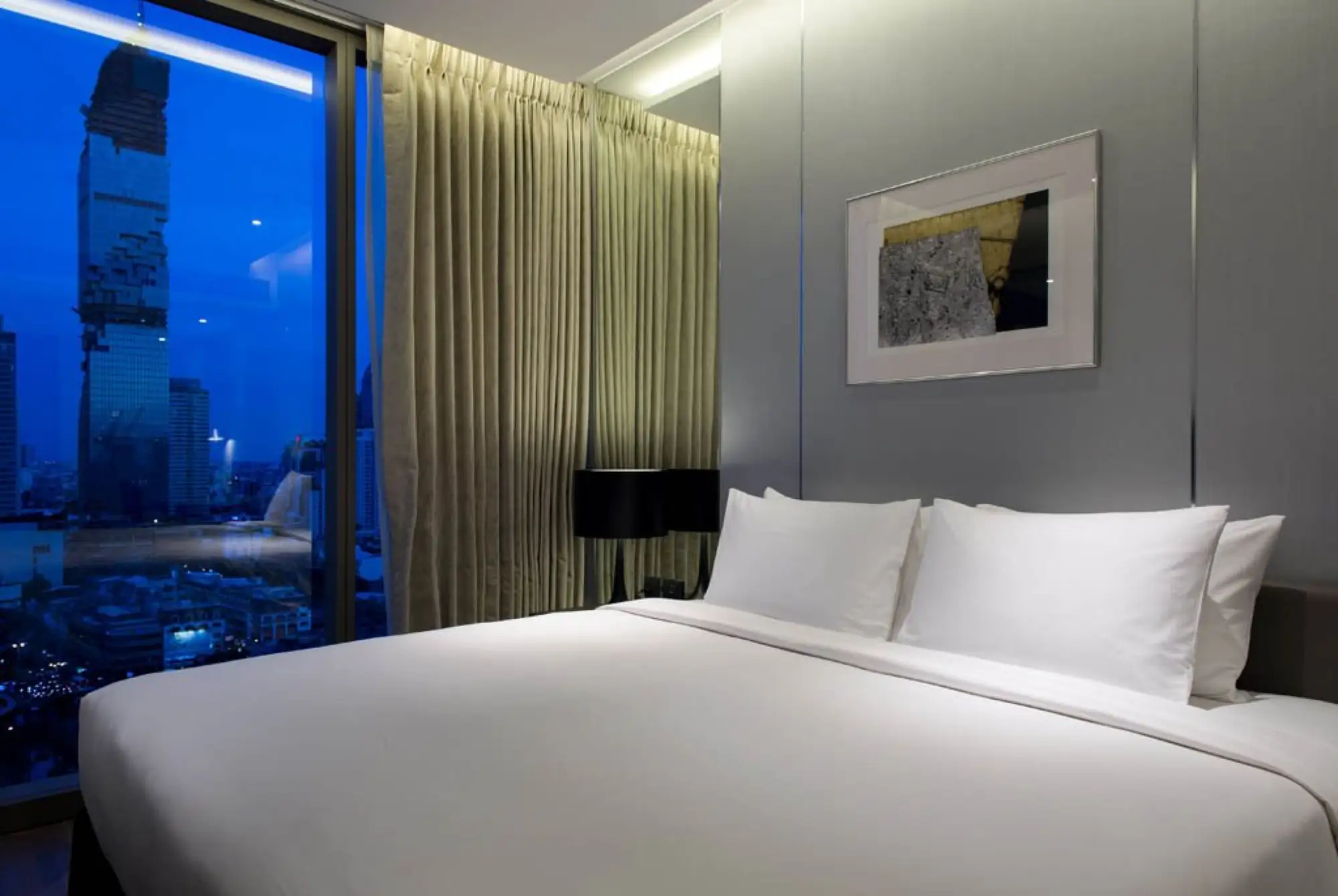 曼谷安曼纳酒店 ASQ隔离住宿-俱乐部10客房（图片来源：Amara Bangkok）