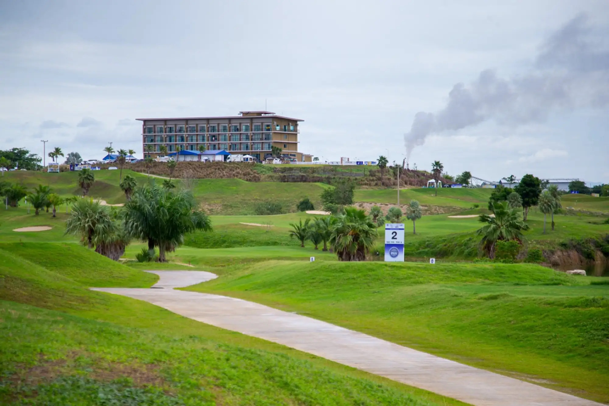 泰國高爾夫防疫度假村推薦Blue Star Golf Club（圖片來源：Blue Star Golf Course）