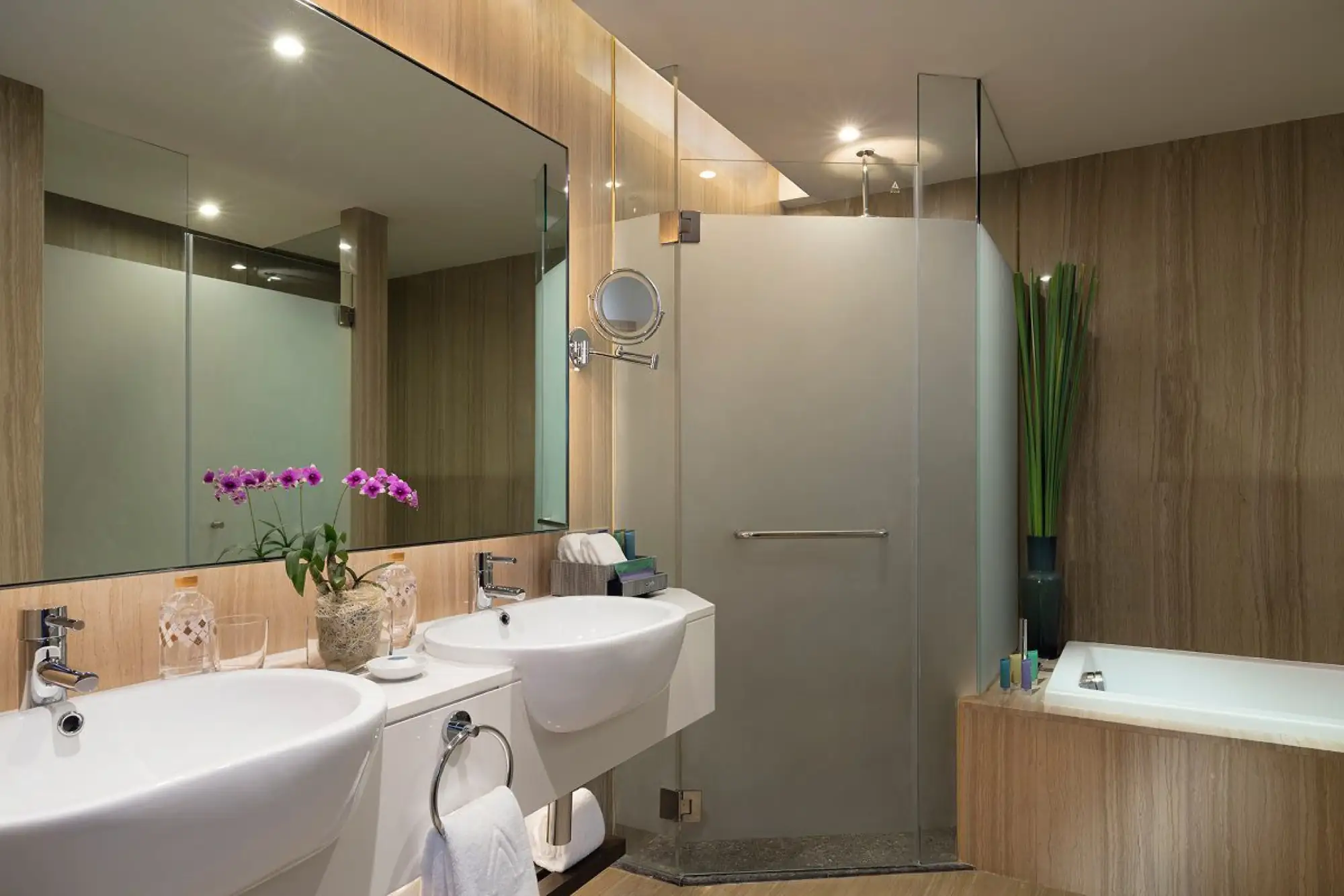 曼谷兰开斯特酒店 家庭房 浴室（图片来源：Lancaster Bangkok）