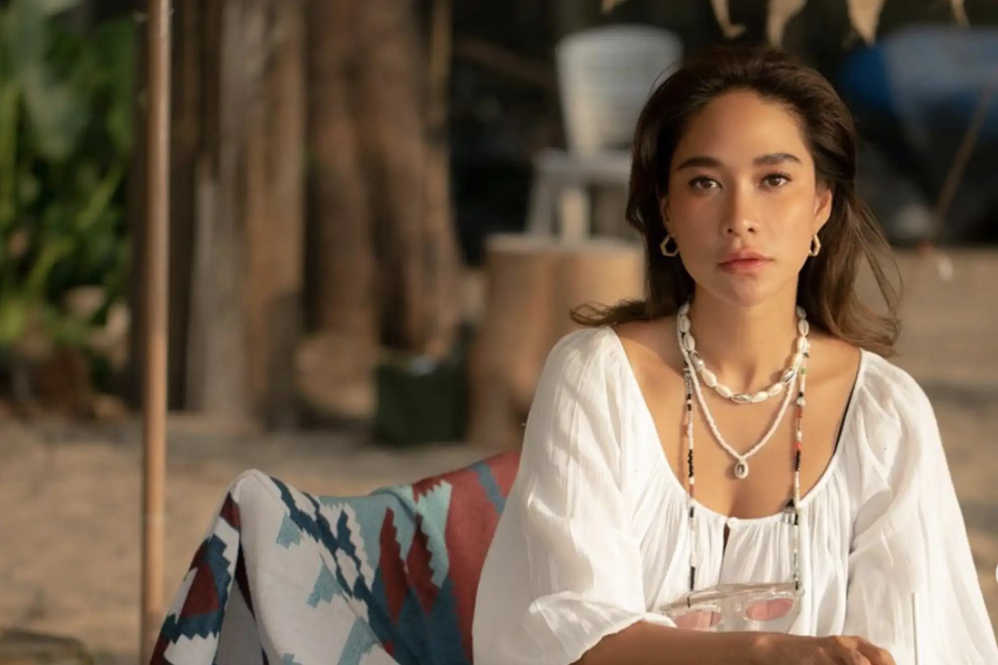 Ploy(Laila Boonyasak)是泰國知名的演員以及模特（圖片來源：IG@chermarn）