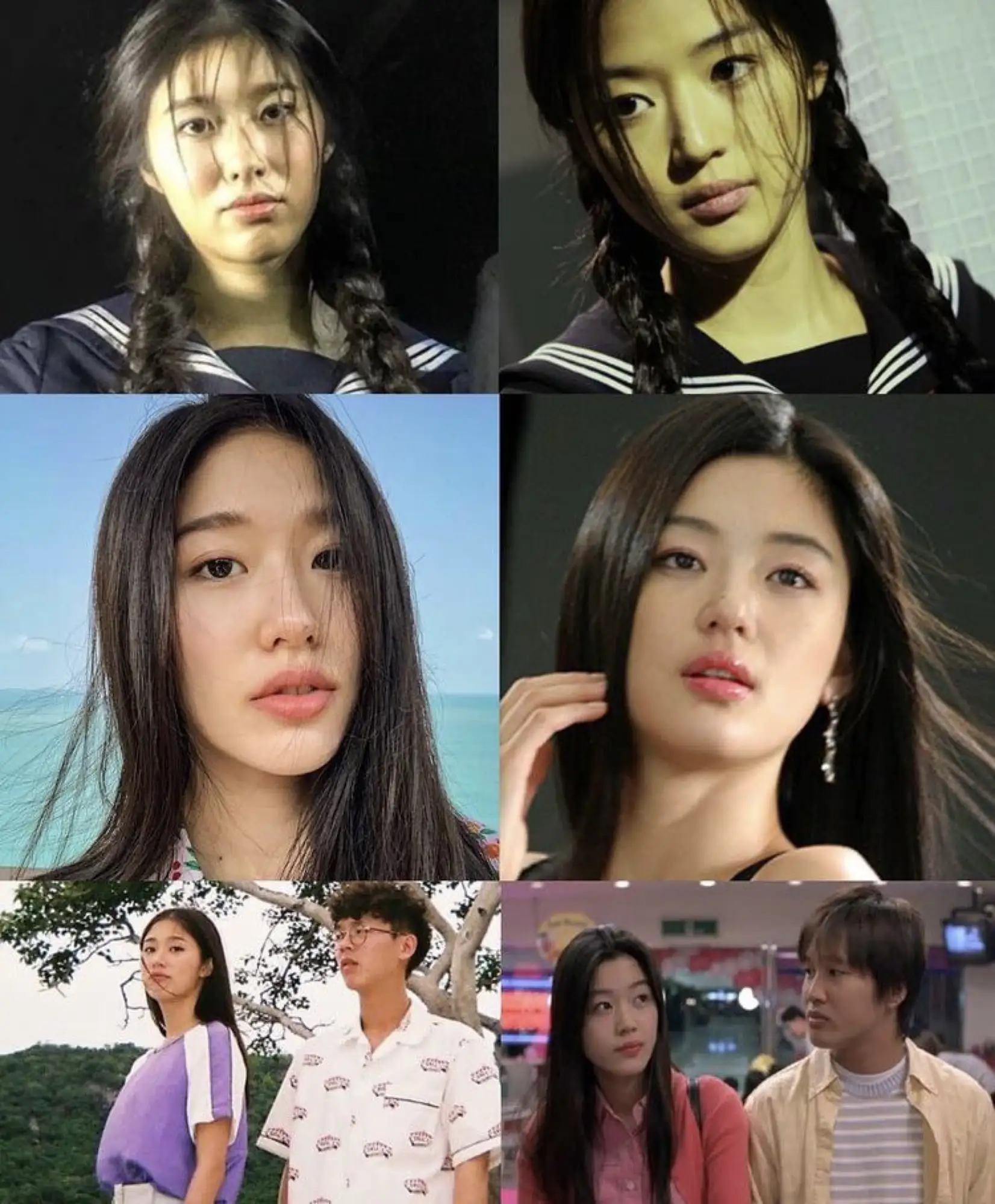 韩国原版电影《我的野蛮女友 》是由全智贤、车太贤主演（图片来源：Twitter@gossipstar）