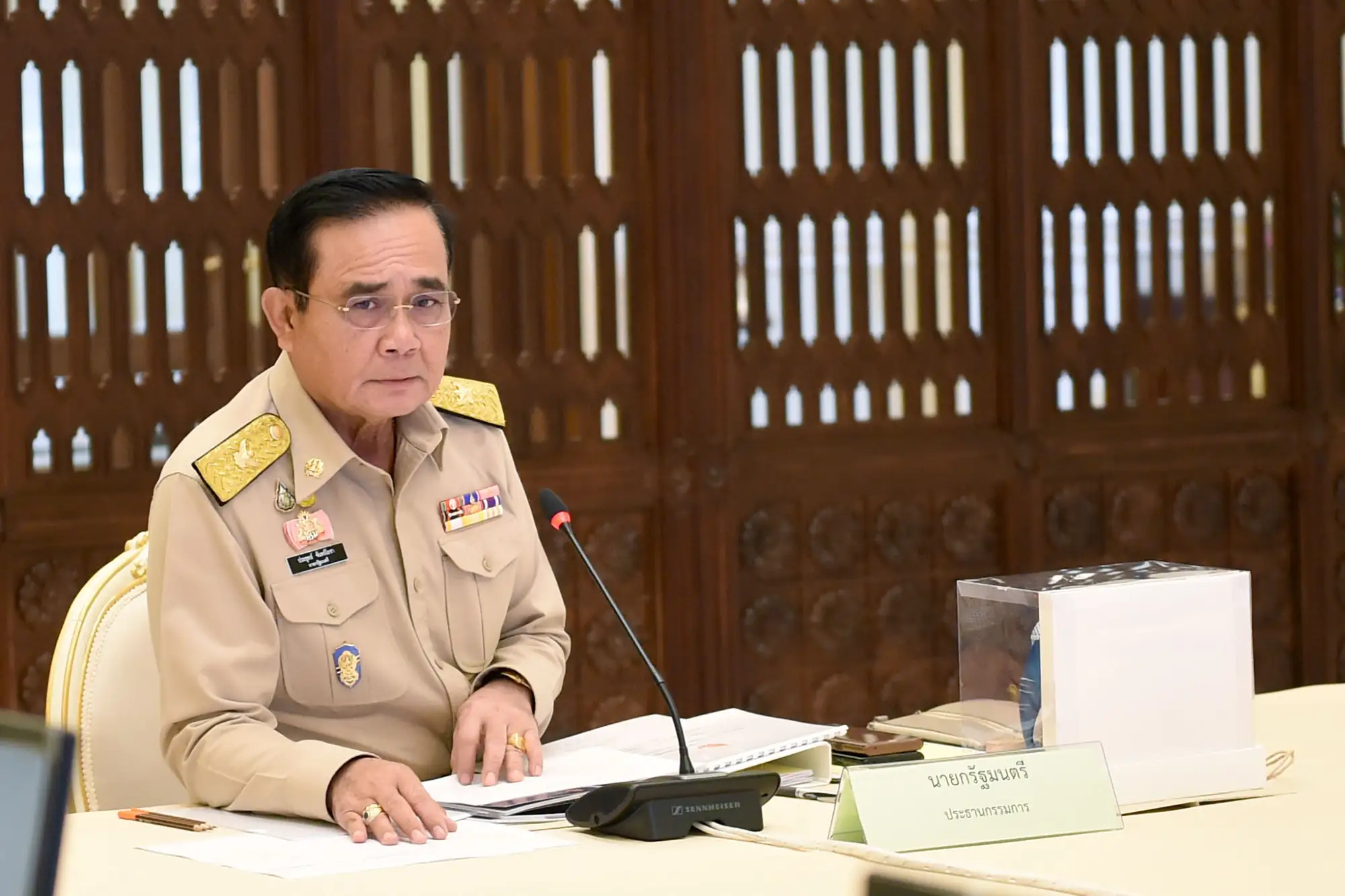泰國疫苗短缺民怨四起 總理巴育道歉（圖片來源：Thai PBS）