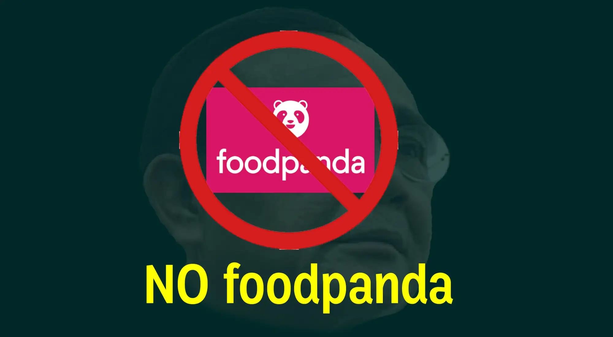 泰國網友在社群媒體發起 #แบนfoodpanda（抵制熊貓）行動(來源：推特)