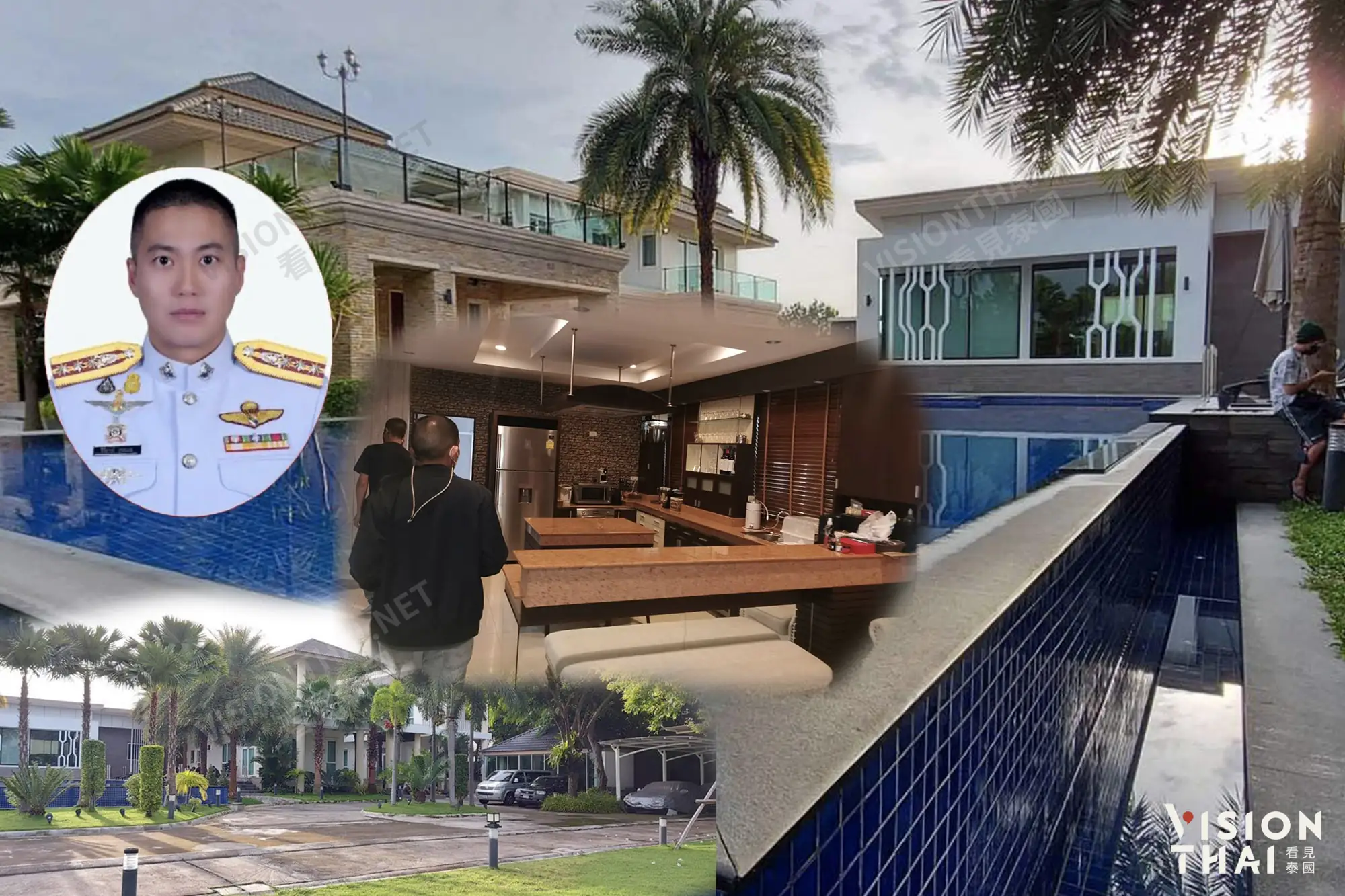 泰國員警殺人案 豪宅名車奢華生活曝光（圖片整理自網路）