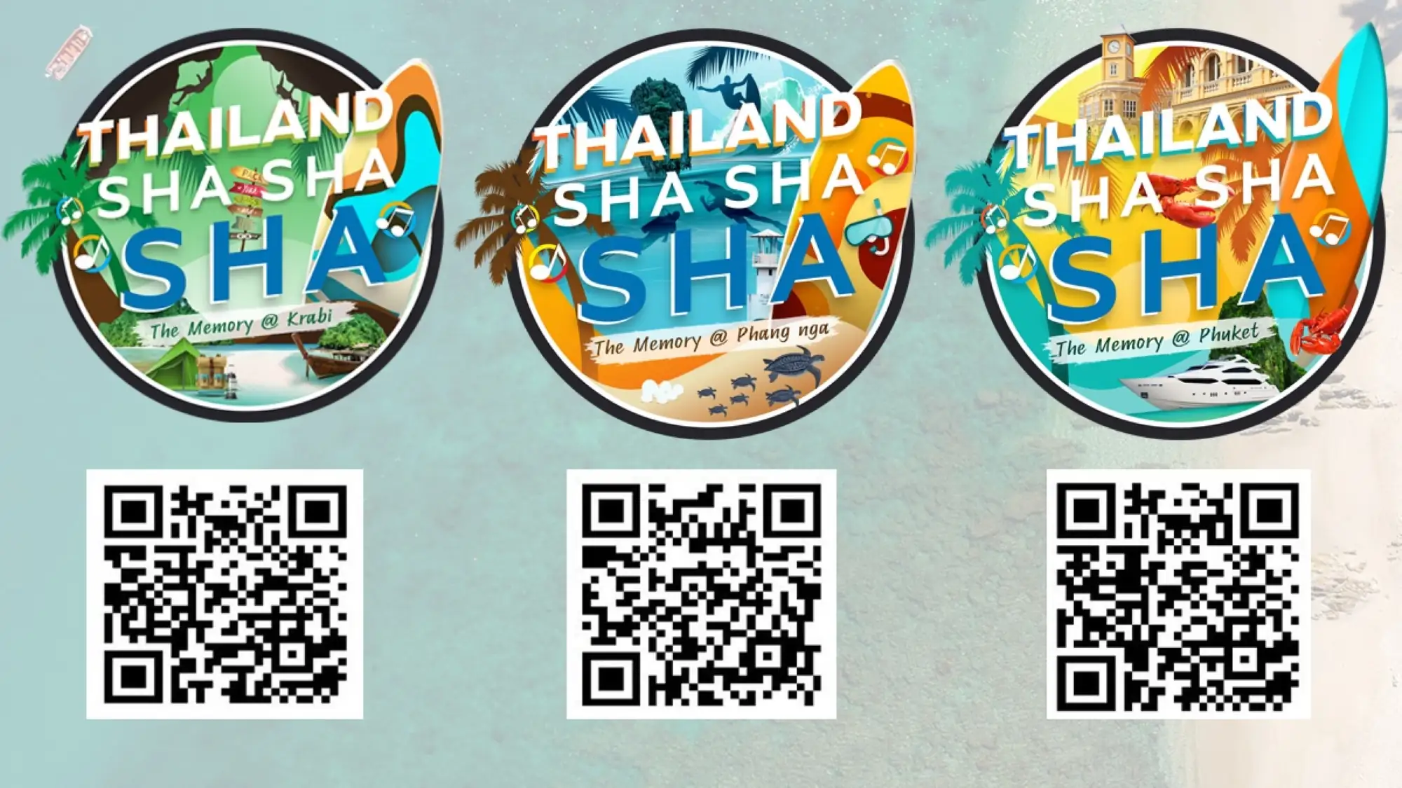 「泰國 SHA SHA SHA回憶中的安達曼」活動名額有限，欲參加快掃碼！(來源：泰旅局）