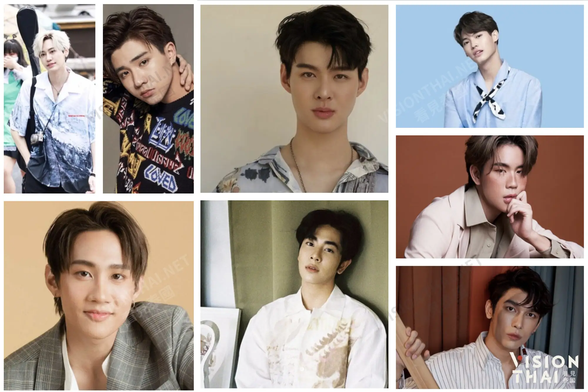 腐女必看！泰國BL劇小鮮肉，這18位帥哥一定要認識(下)（圖片整理自VISION THAI 看見泰國）