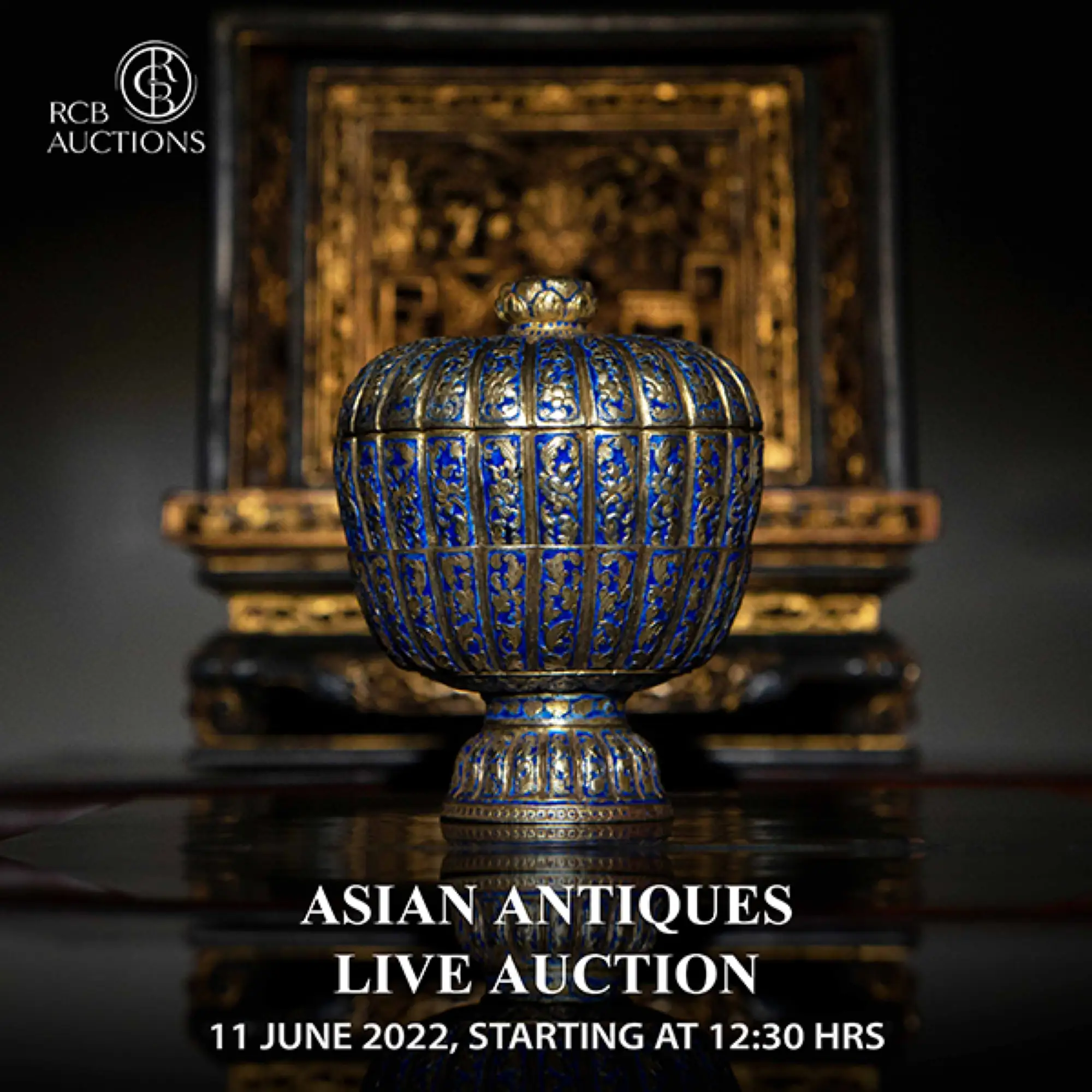 曼谷RCB古董藝術品拍賣會(RCB Auctions)將在6月11日(周六)登場（來源：RCB Auctions提供）