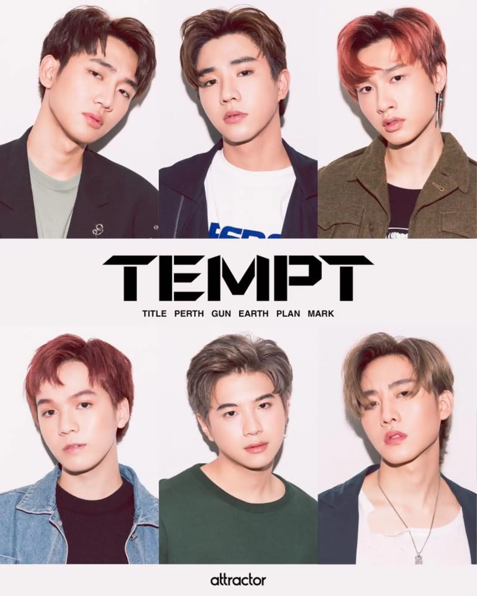 乐团「TEMPT诱惑男孩」（图片来源：官方脸书）