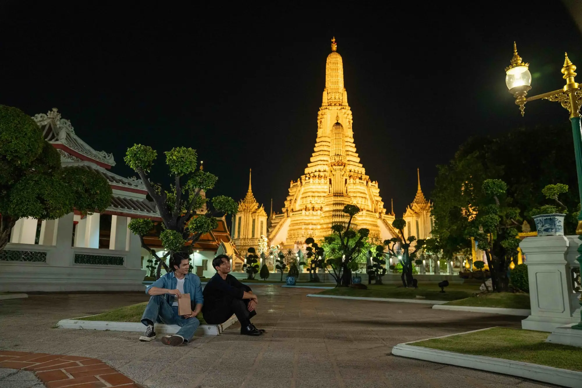 黎明寺又稱鄭王廟，是曼谷最早也最著名的地標（圖片來源：豆瓣）