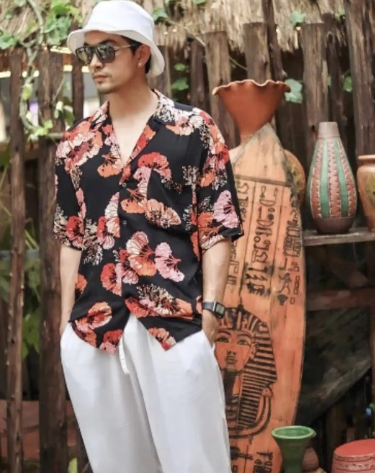 在泰國就要穿夏威夷襯衫！跟著泰明星穿出時尚感（圖片來源：滬江泰語）