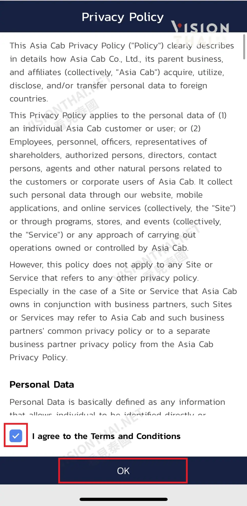 泰國叫車App CABB使用教學（圖片來源：Vision Thai 看見泰國）