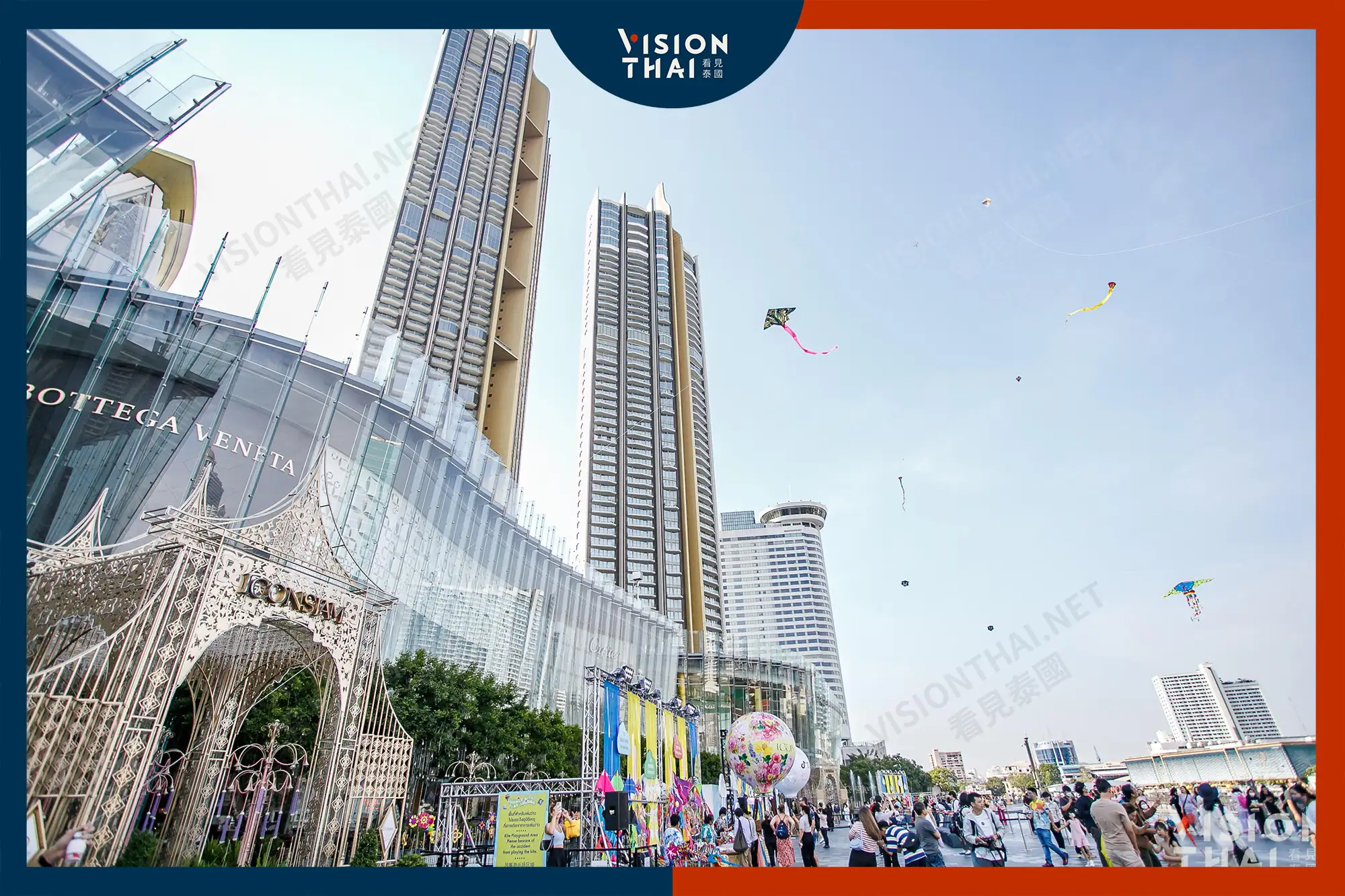 2023曼谷ICONSIAM暹羅天地風箏節開跑！聯手泰國藝術家在空中開畫展（Vision Thai 看見泰國）