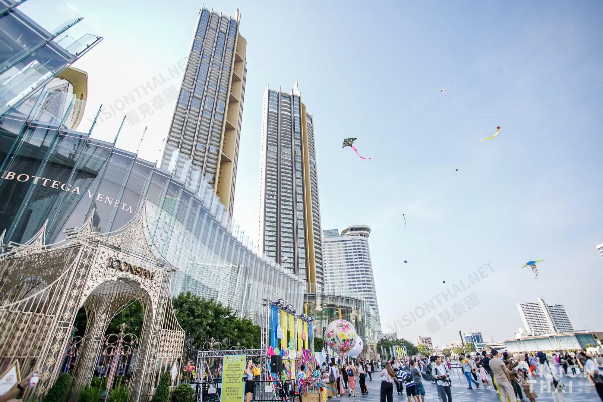 2023曼谷ICONSIAM暹罗天地风筝节开跑（Vision Thai 看见泰国）