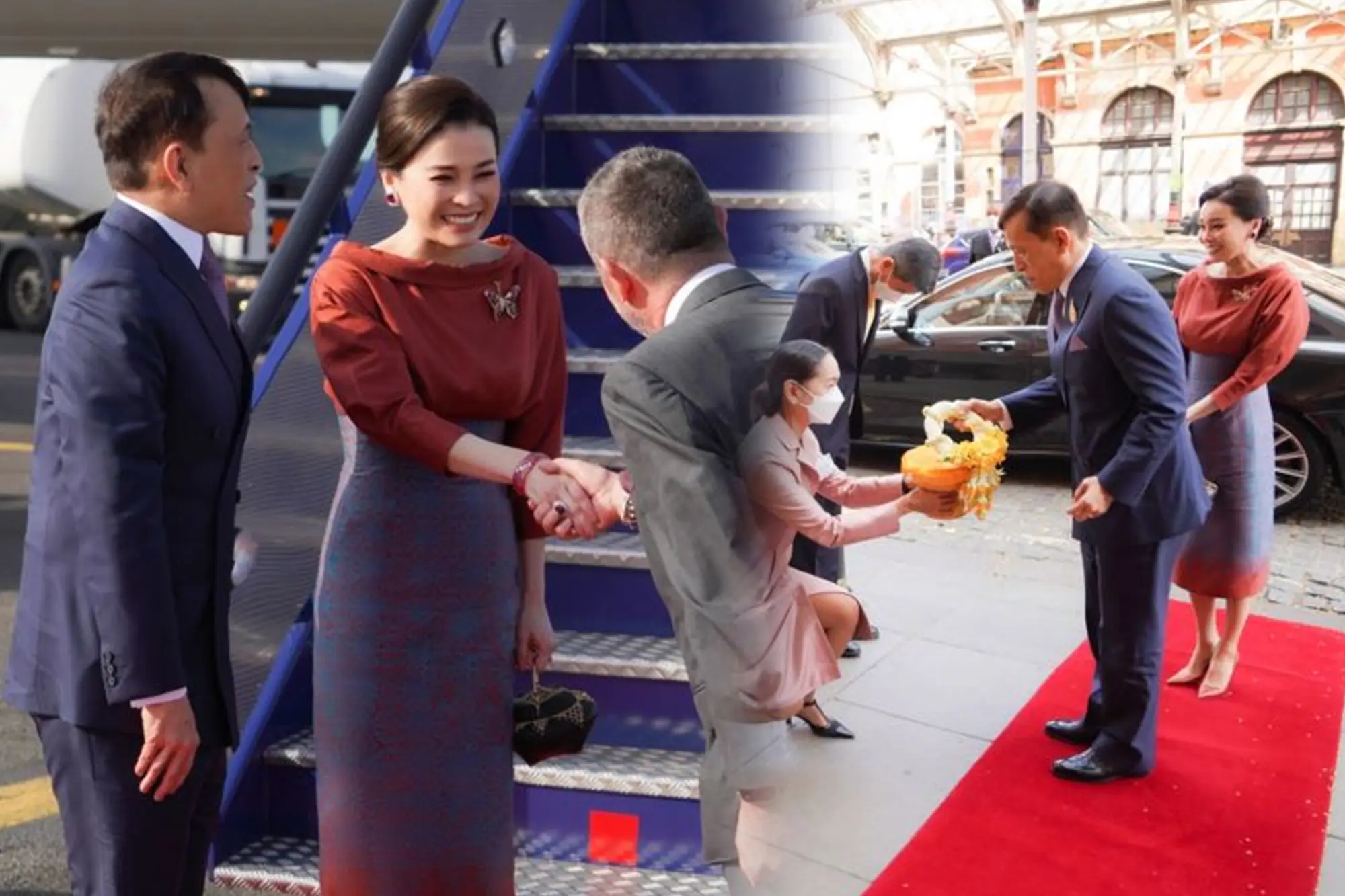 泰王偕王后首訪海外 出席英王查爾斯三世加冕典禮（圖片來源：王室公報）