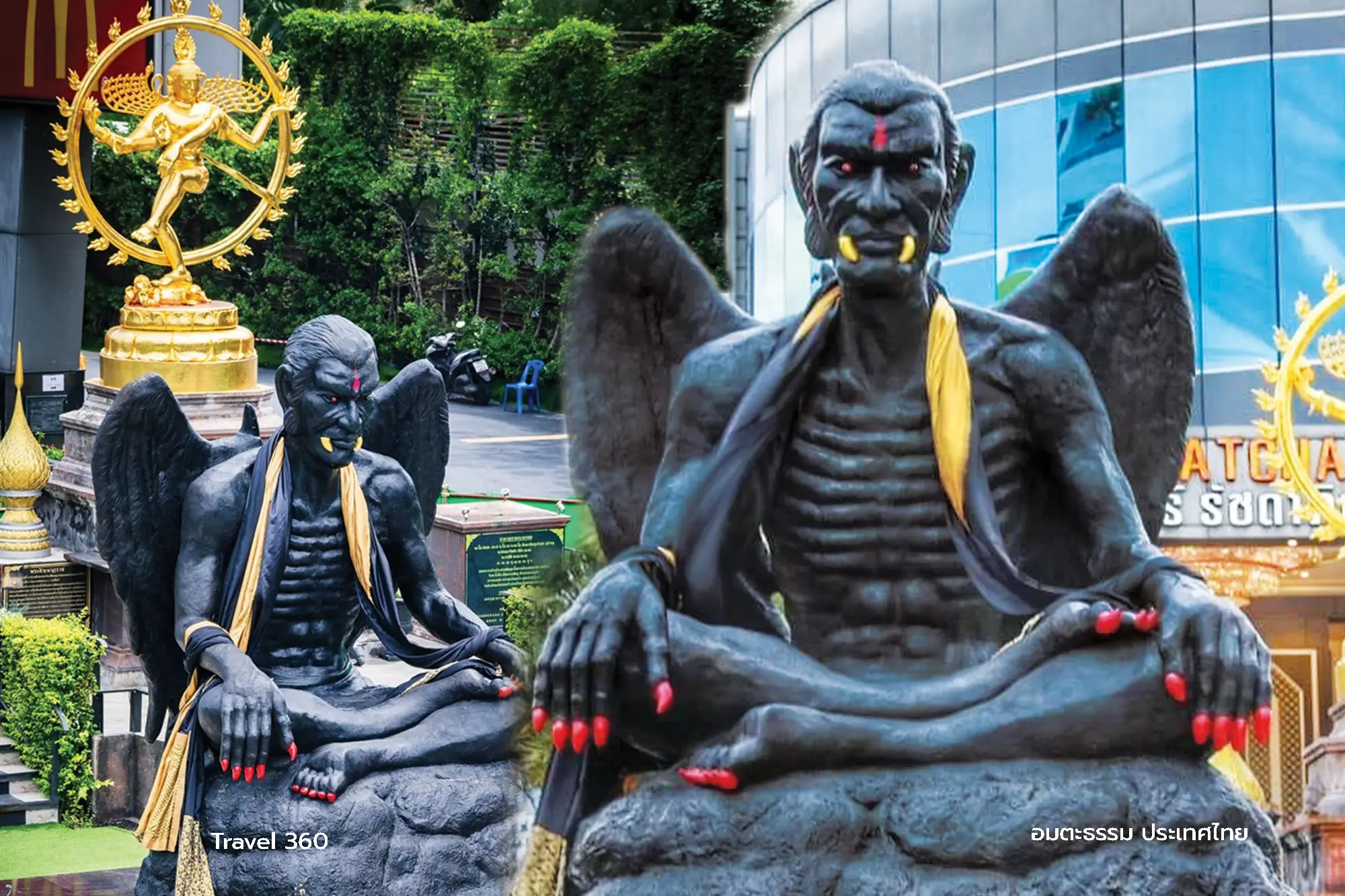 泰国神祇爆红传动物献祭惹议！黑神像遭批「魔鬼崇拜」 - Vision Thai
