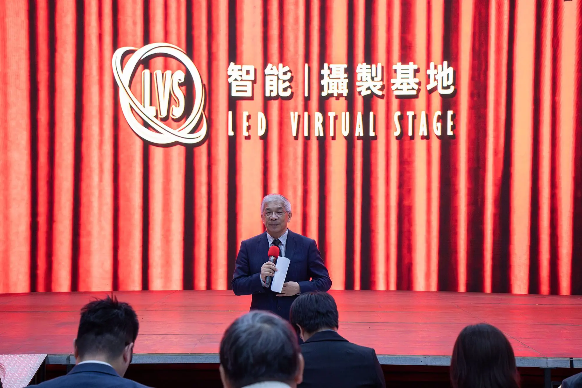 世新大學校長陳清河表示校園設備的建設就是為了培養跨域傳播人才（圖片來源：新聞稿）