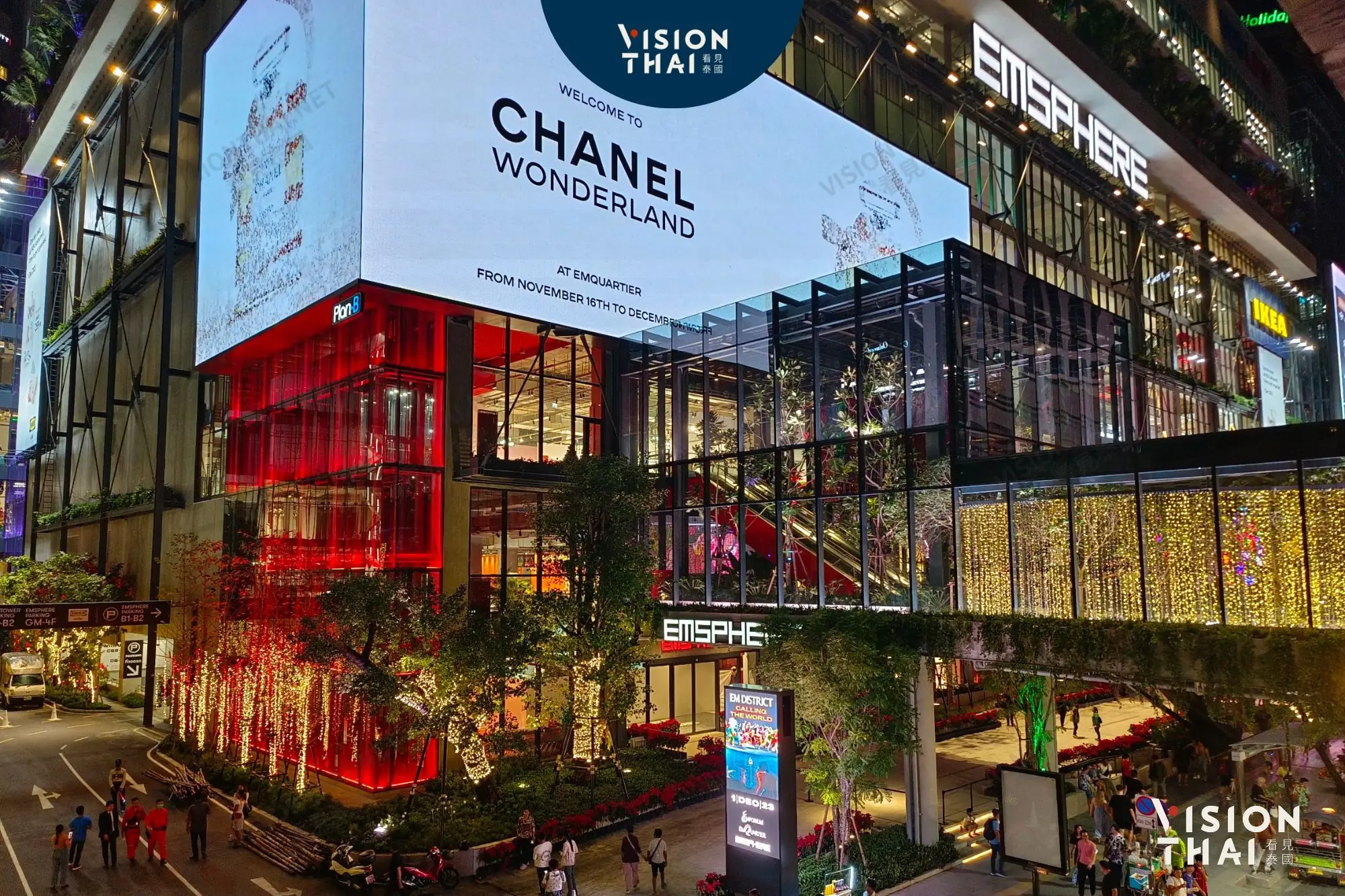 曼谷EMSPHERE購物中心12月1日開幕 “未來零售”顛覆購物體驗（圖片來源：Vision Thai 看見泰國）