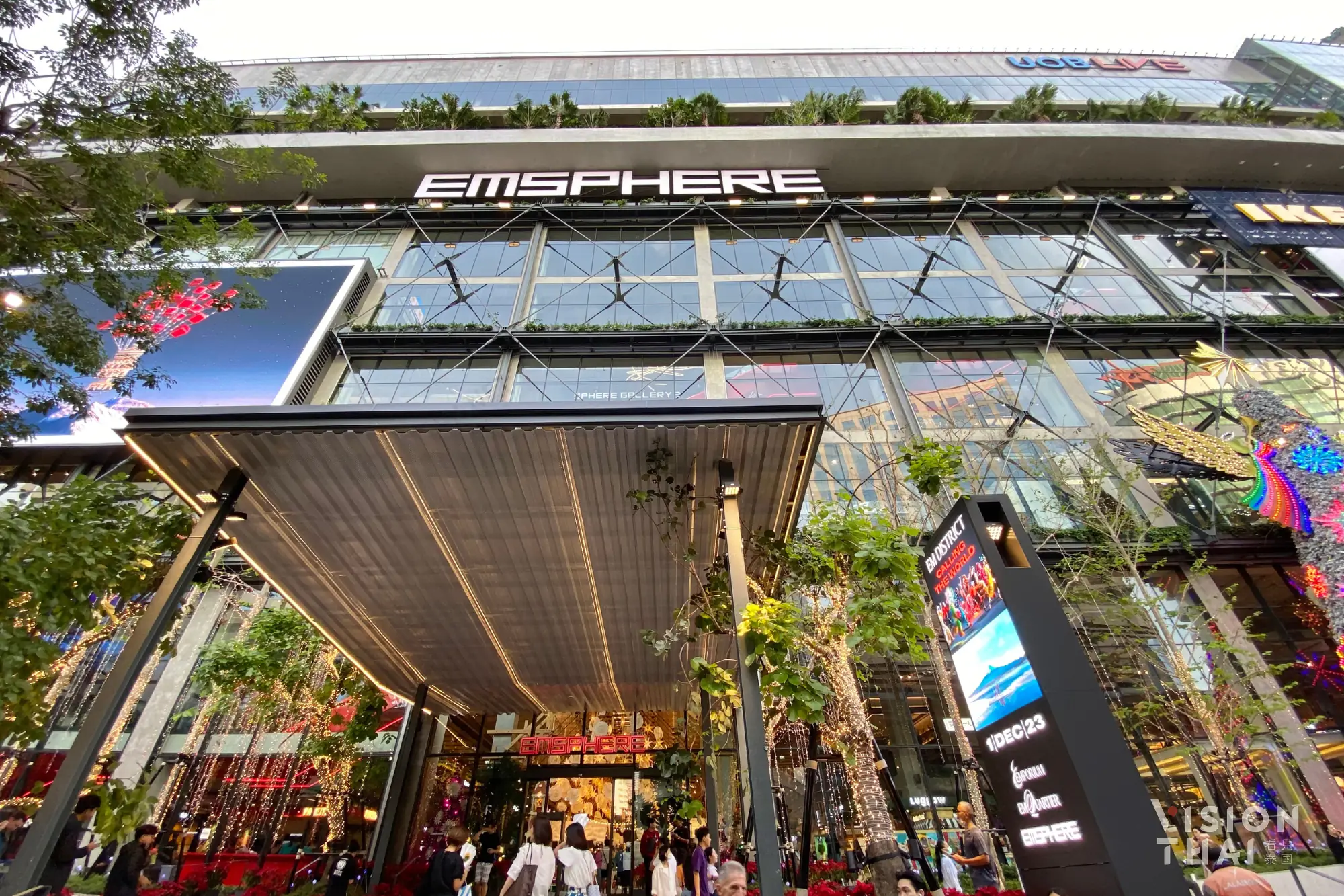 曼谷EMSPHERE購物中心開幕 6大亮點搶先看（圖片來源：Vision Thai 看見泰國）