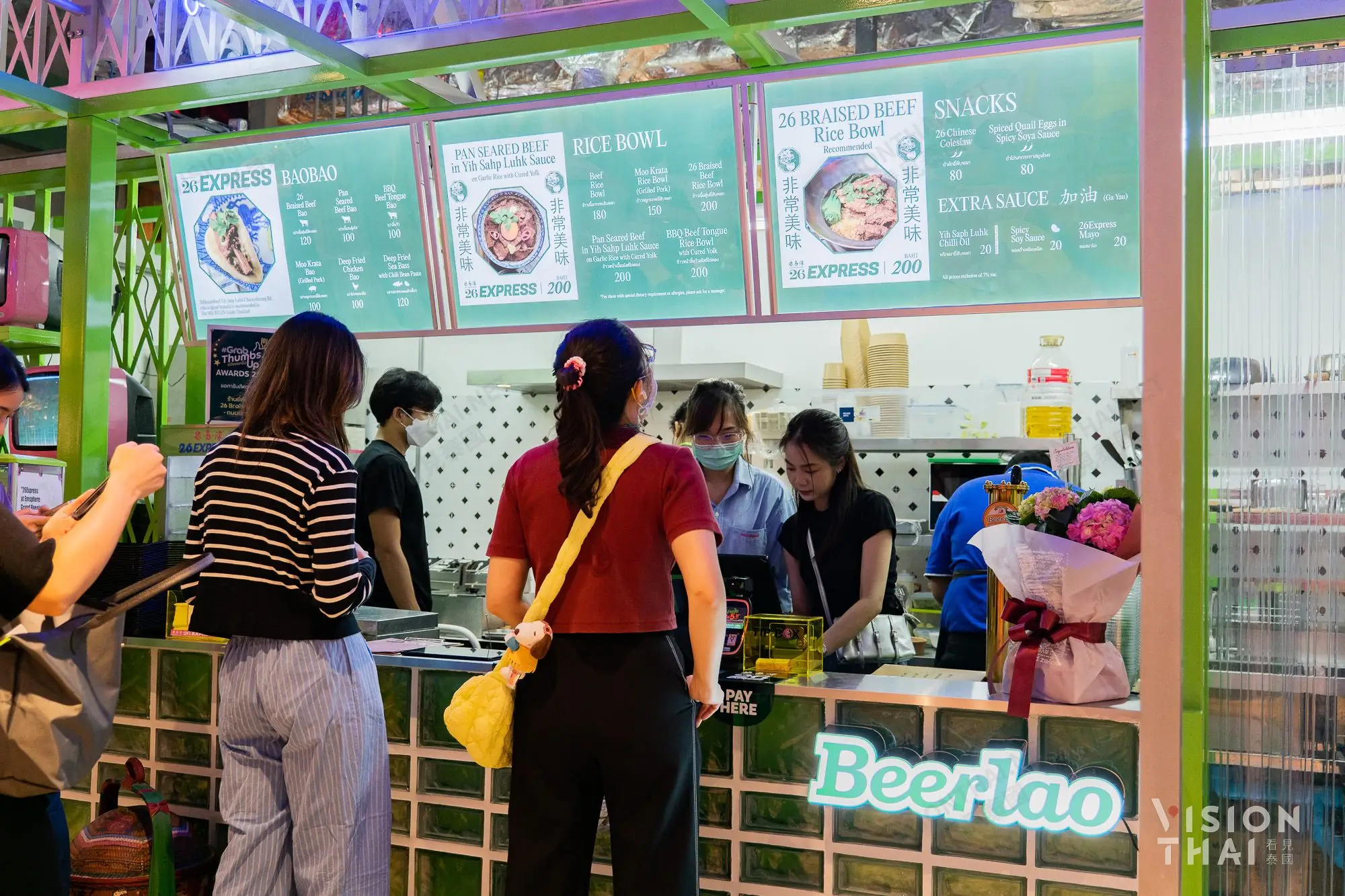 曼谷EMSPHERE購物中心，獨家美食品牌26 Express！（圖片來源：Vision Thai 看見泰國）