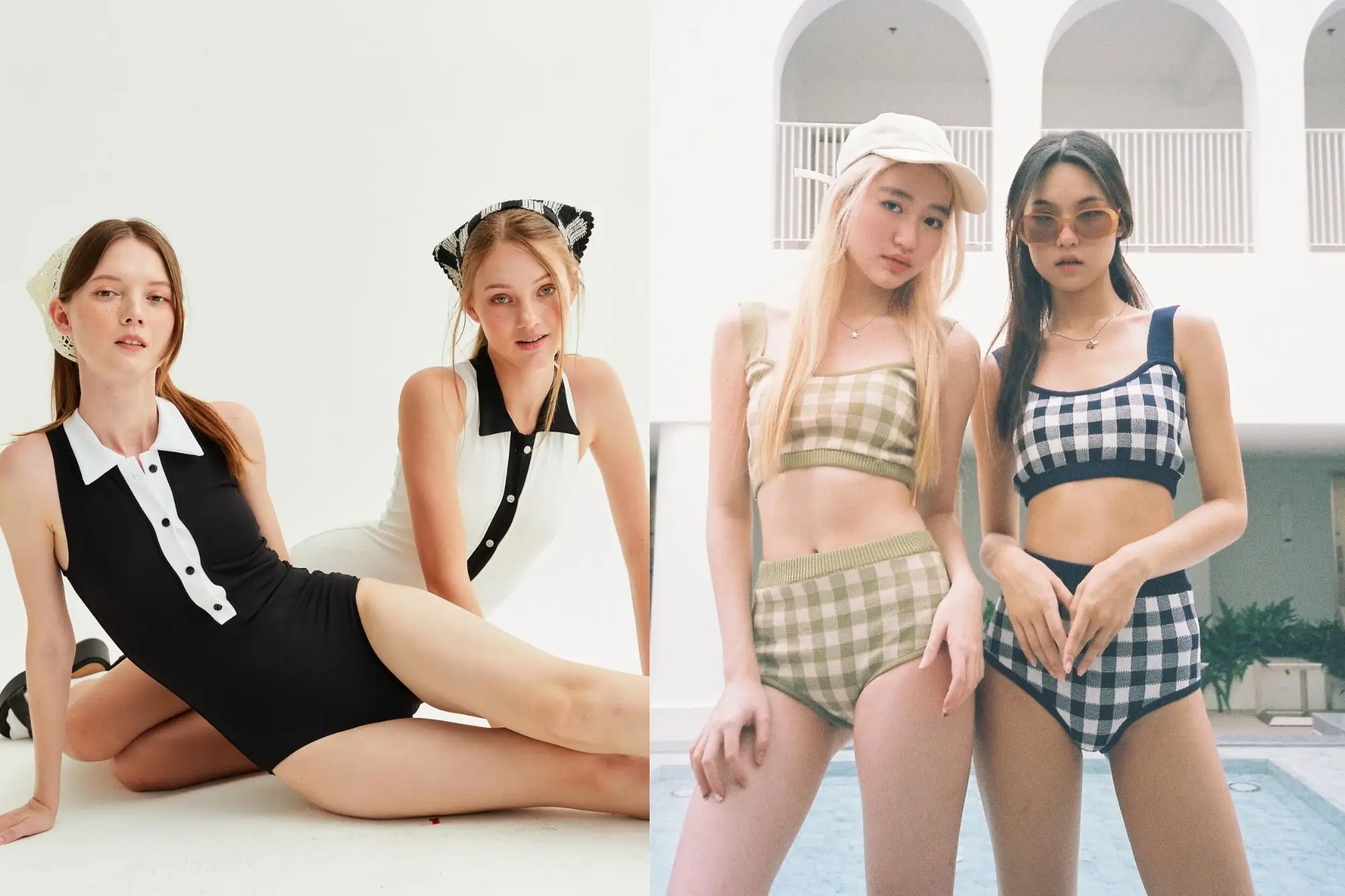 泰国泳衣品牌When.we.summer风格简约不花俏，非常具有甜美性格唷！（图片来源：品牌FB）